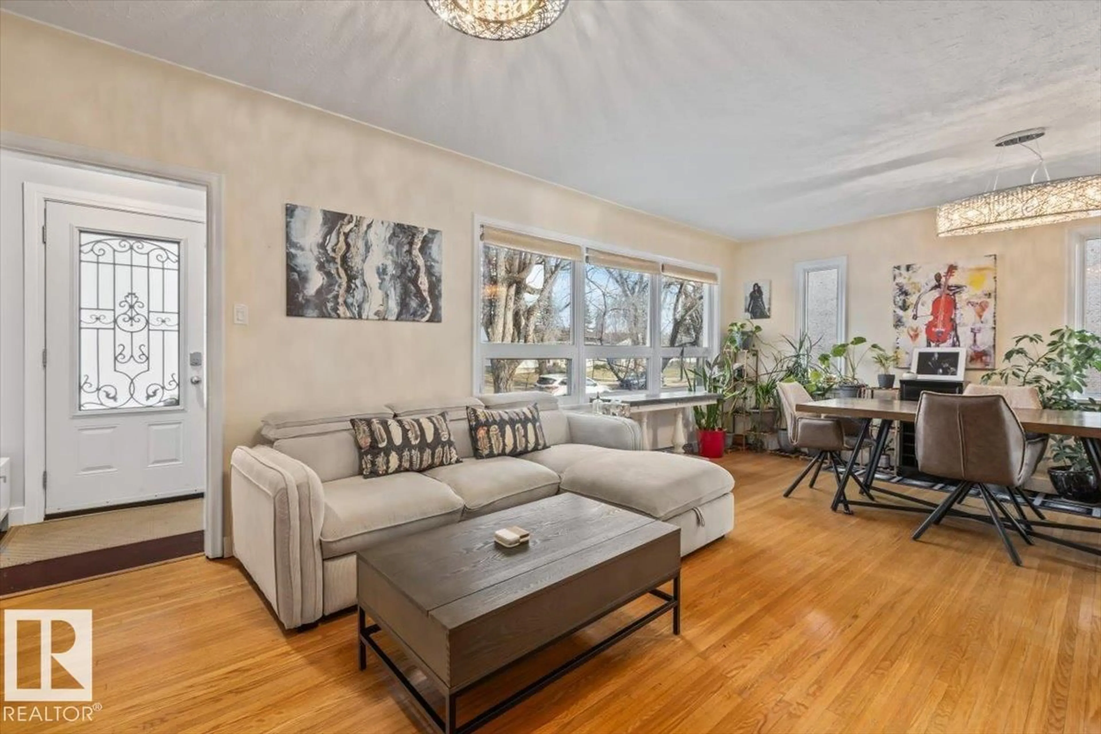 Living room with furniture, unknown for NW - 10756 133 ST, Edmonton Alberta T5M1G6