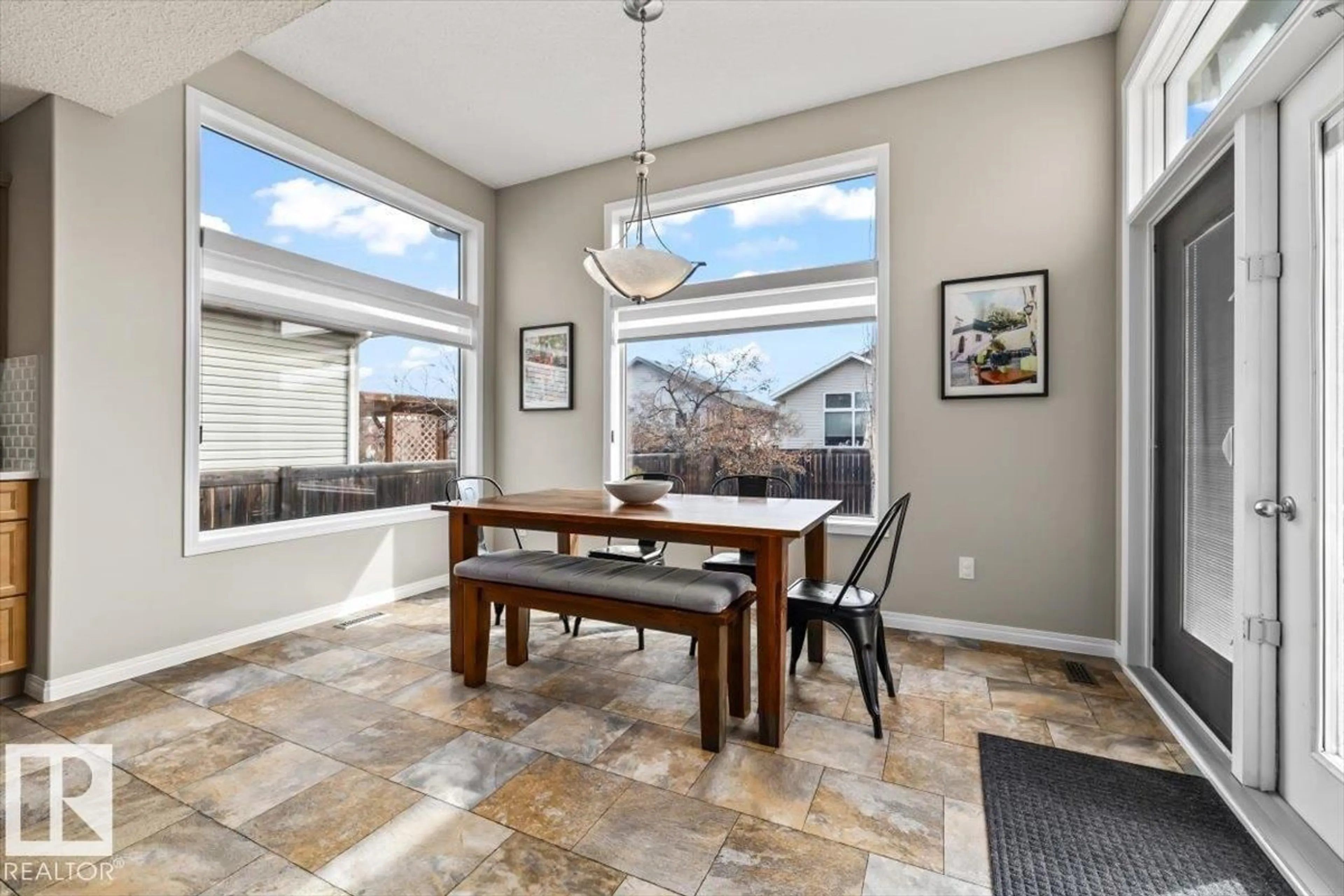 Open concept kitchen, ceramic/tile floor for 5 CAVAN RD, Sherwood Park Alberta T8H2K7