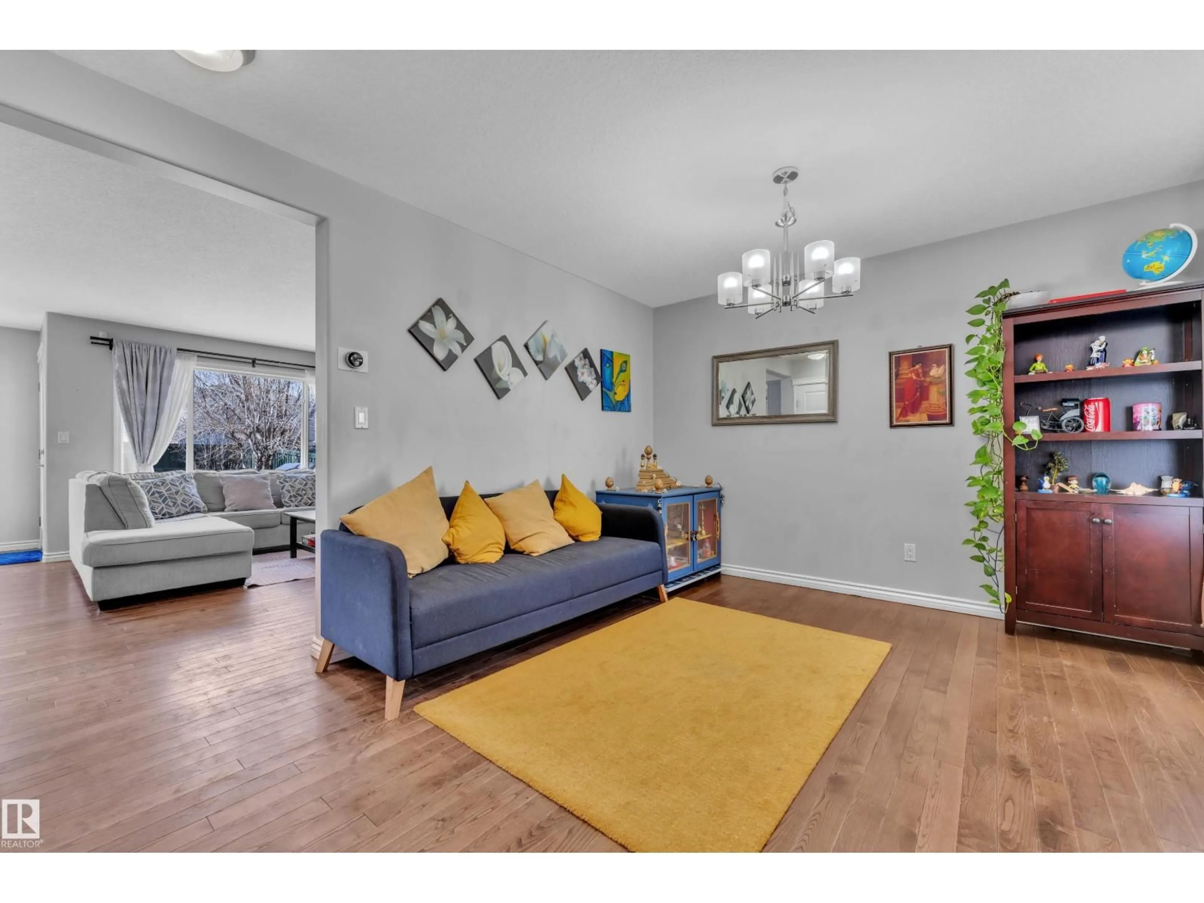 Living room with furniture, unknown for 1235 RUTHERFORD RD, Edmonton Alberta T6W1H4