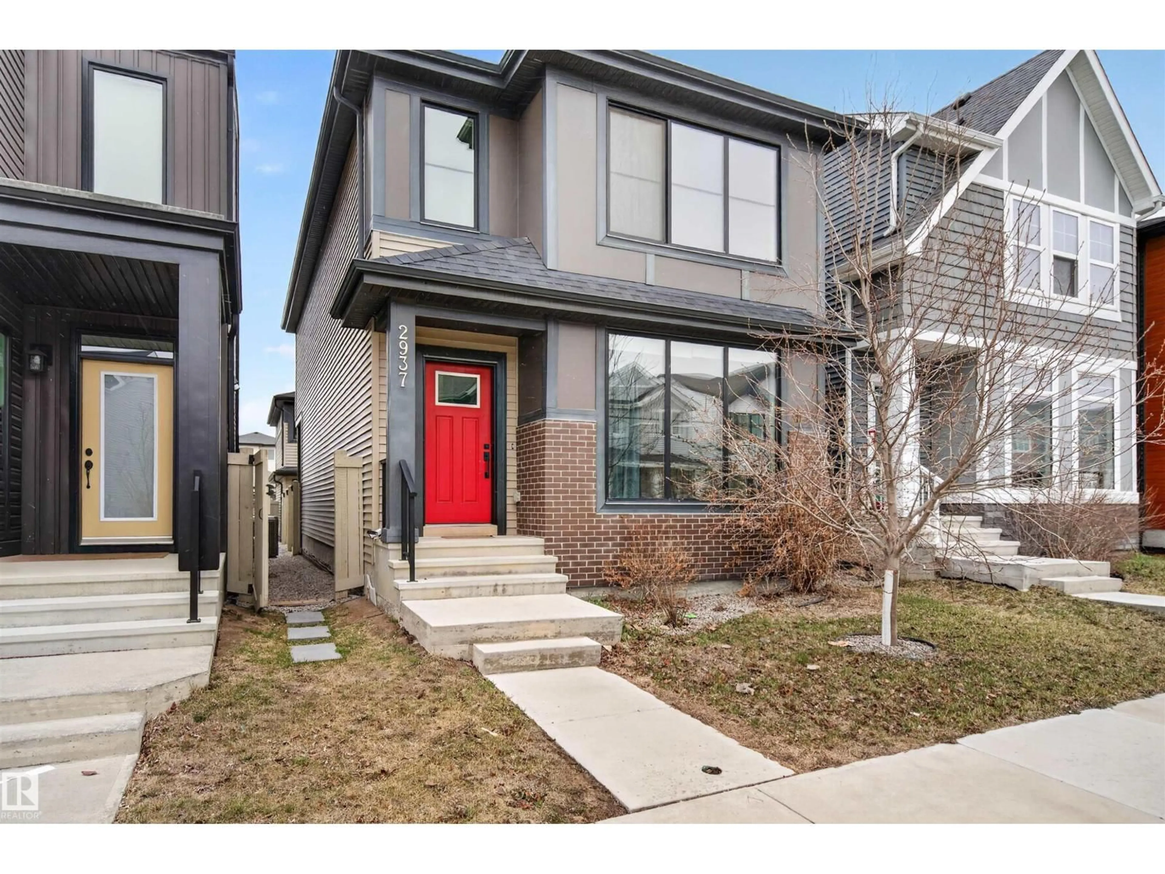 Home with brick exterior material, street for 2937 COUGHLAN GR, Edmonton Alberta T6W3X6