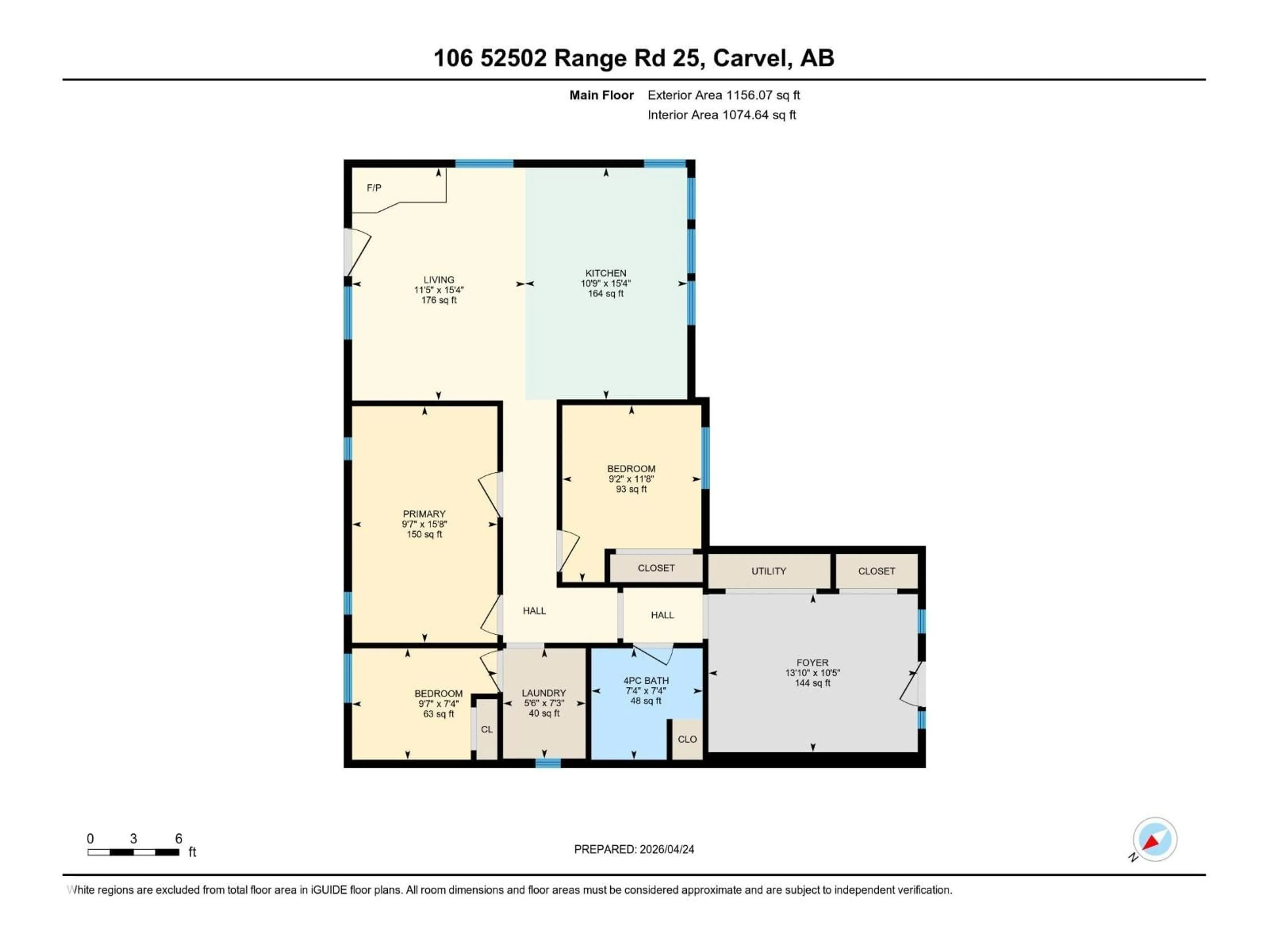 Floor plan for 52502 - 106 RGE ROAD 25, Rural Parkland County Alberta T7Y2M2