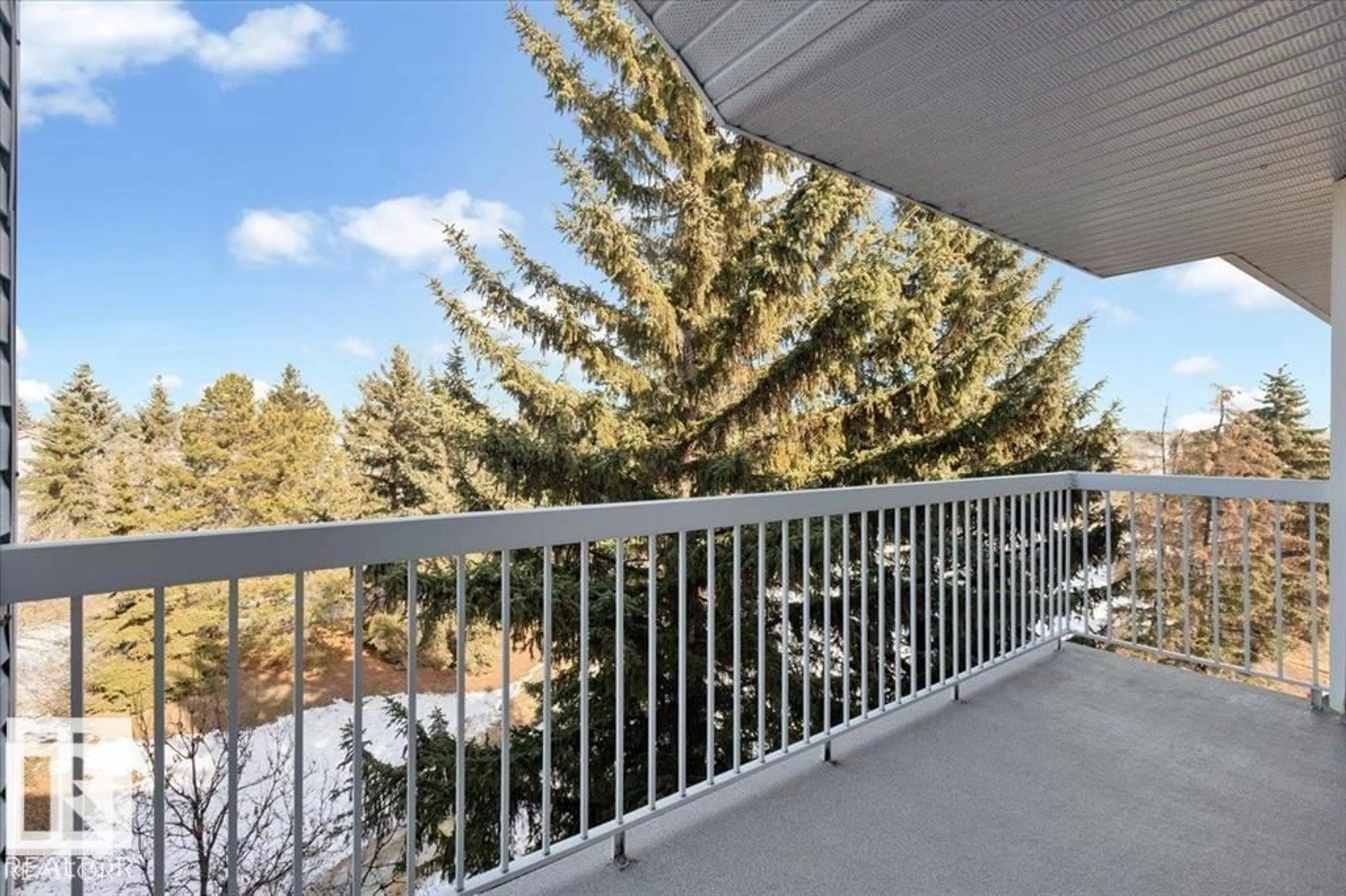 Balcony in the apartment, unknown for 415 15503 106 ST NW, Edmonton Alberta T5X5W7