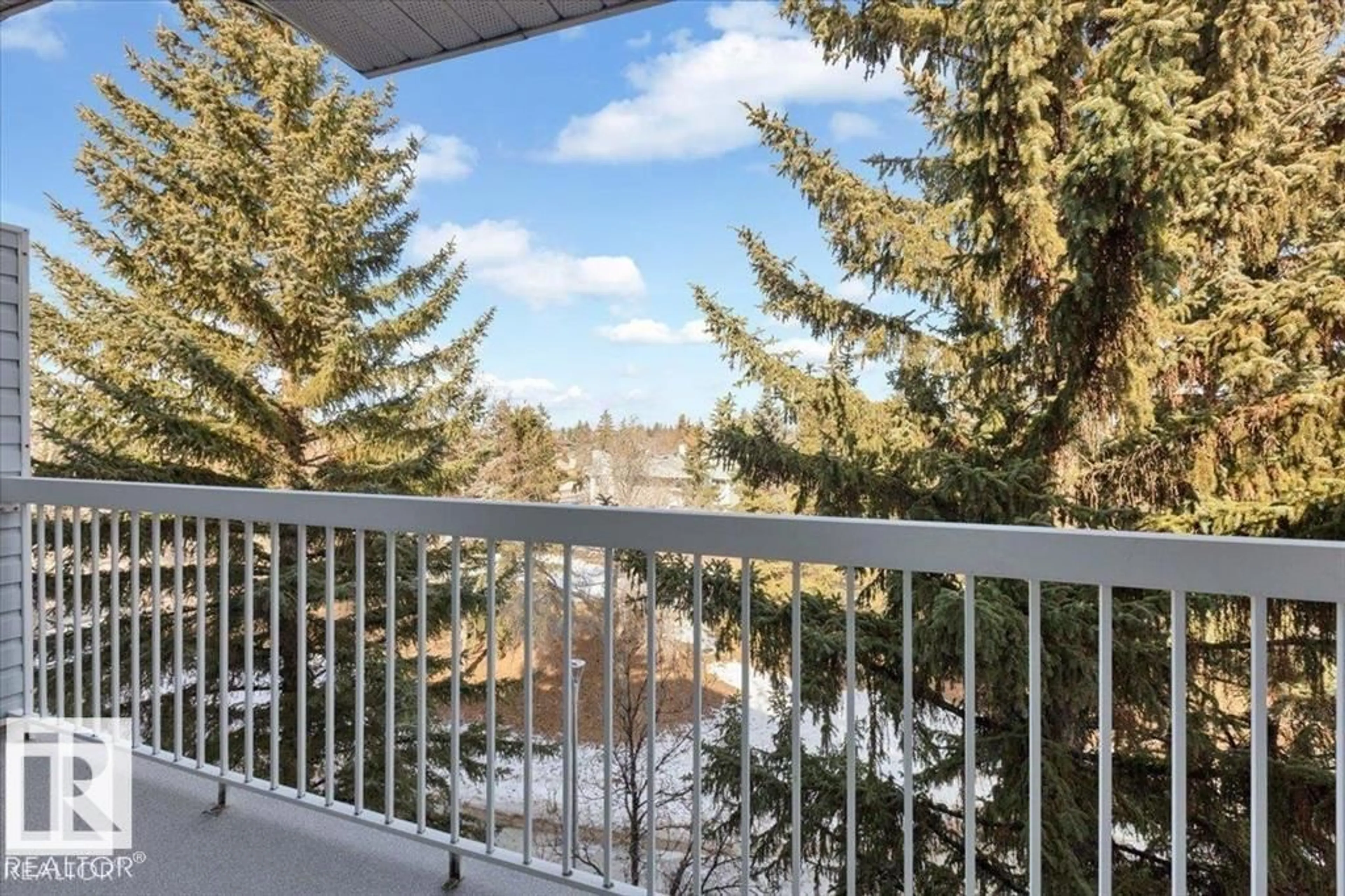 Balcony in the apartment, unknown for 415 15503 106 ST NW, Edmonton Alberta T5X5W7