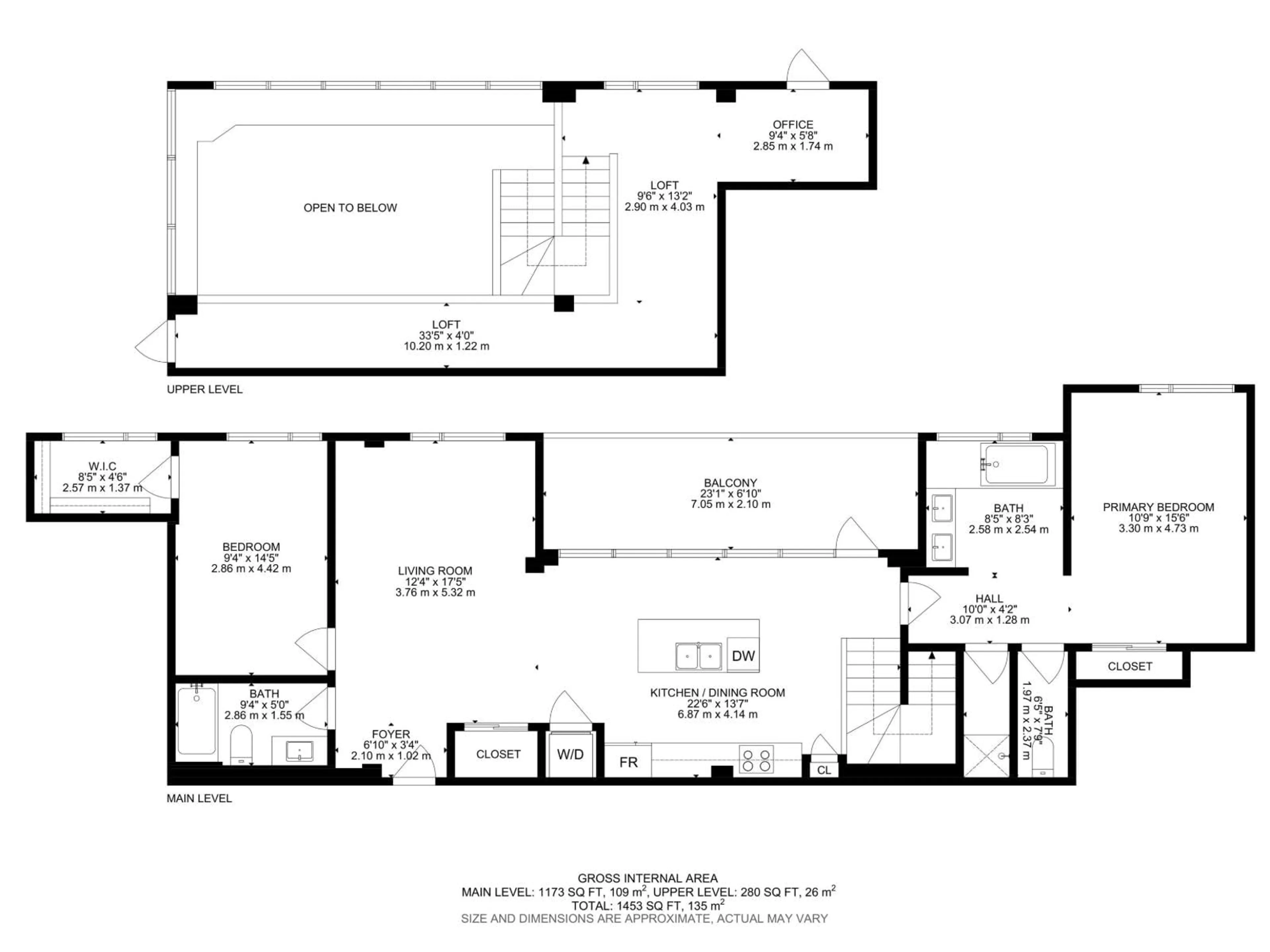 Floor plan for 5151 - 1225 WINDERMERE BV, Edmonton Alberta T6W2K4