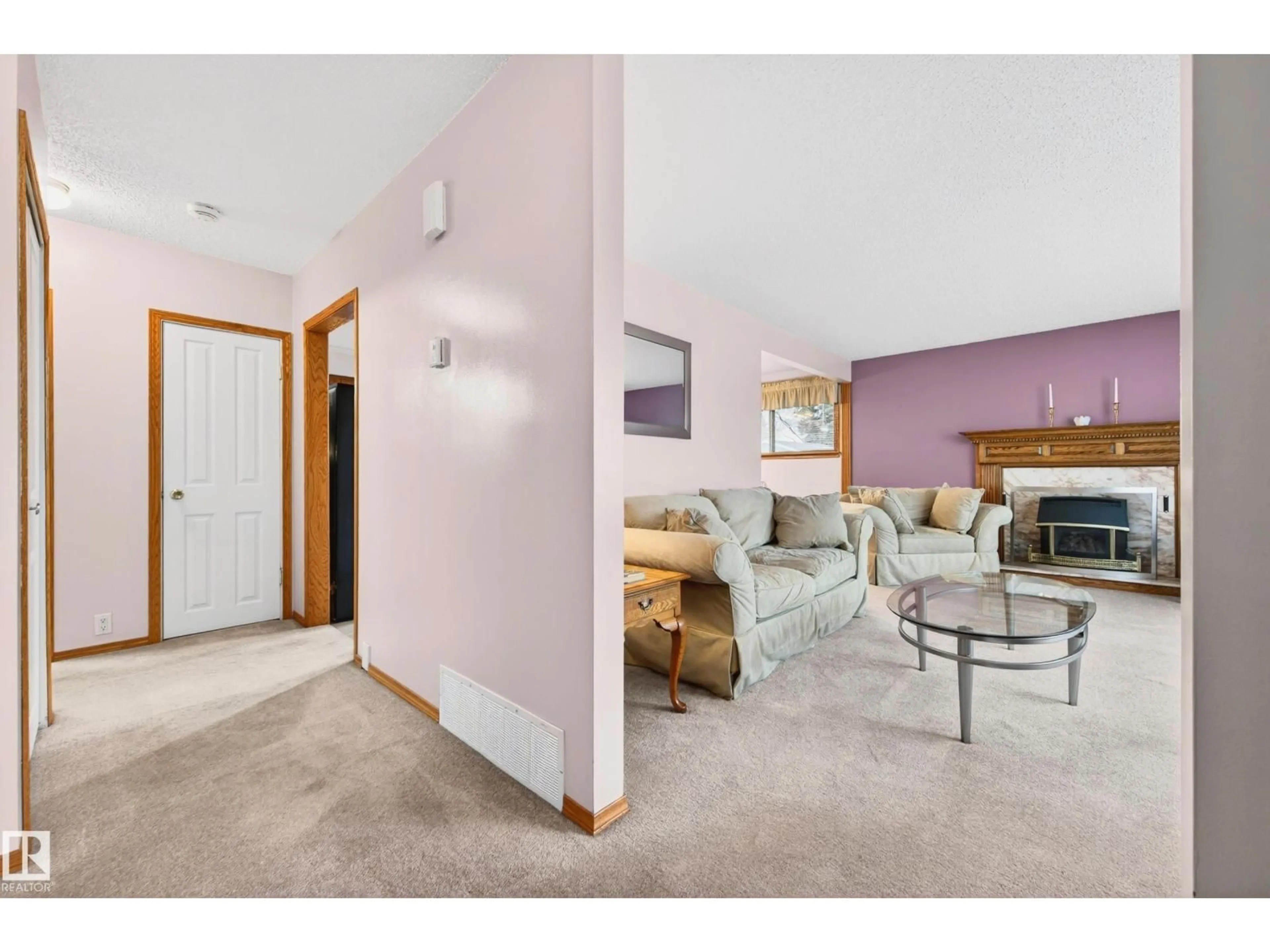 Living room with furniture, unknown for 10010 105 ST, Fort Saskatchewan Alberta T8L2G4