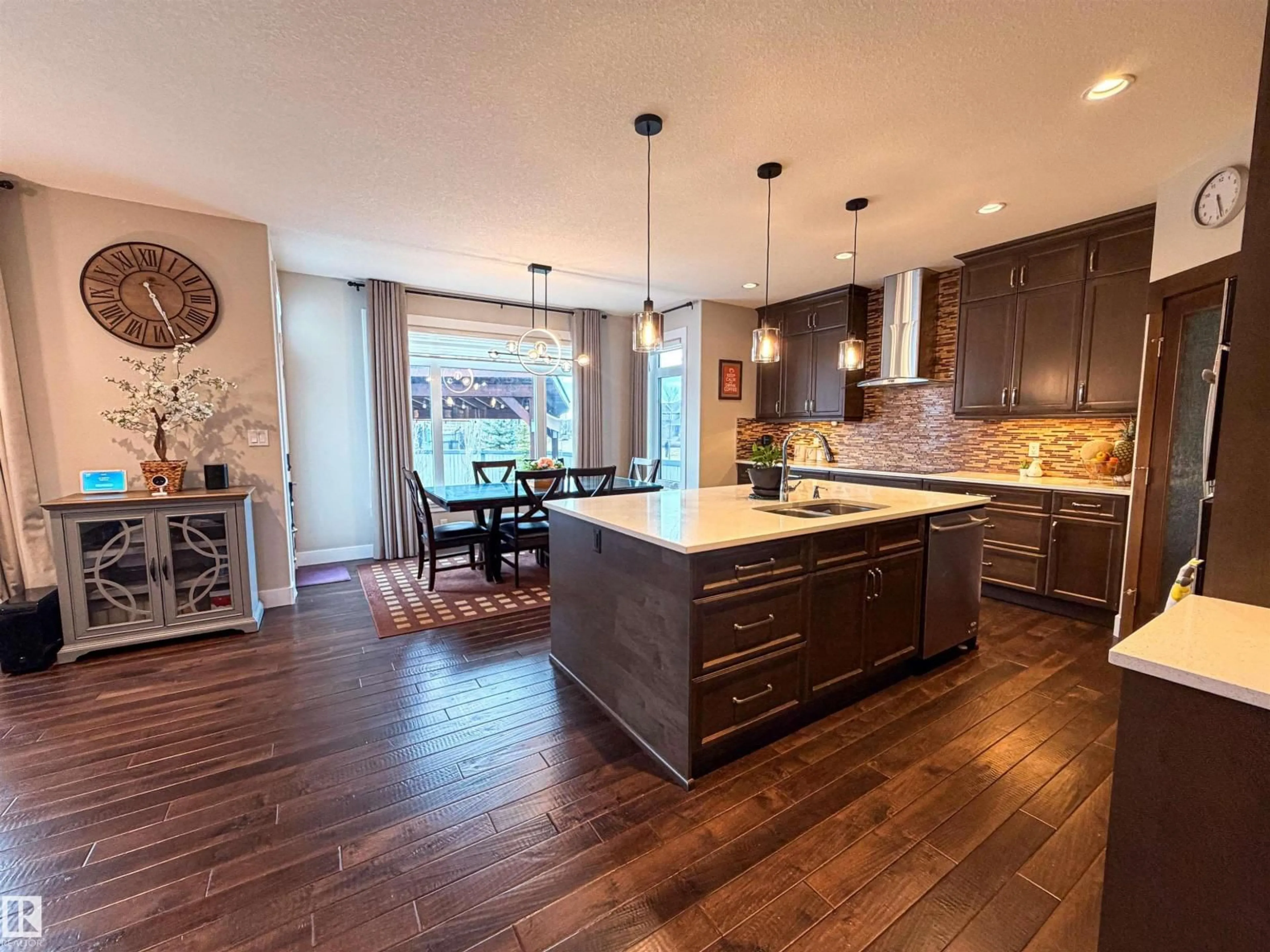 Open concept kitchen, unknown for SW - 9004 24 AV, Edmonton Alberta T6X1A6