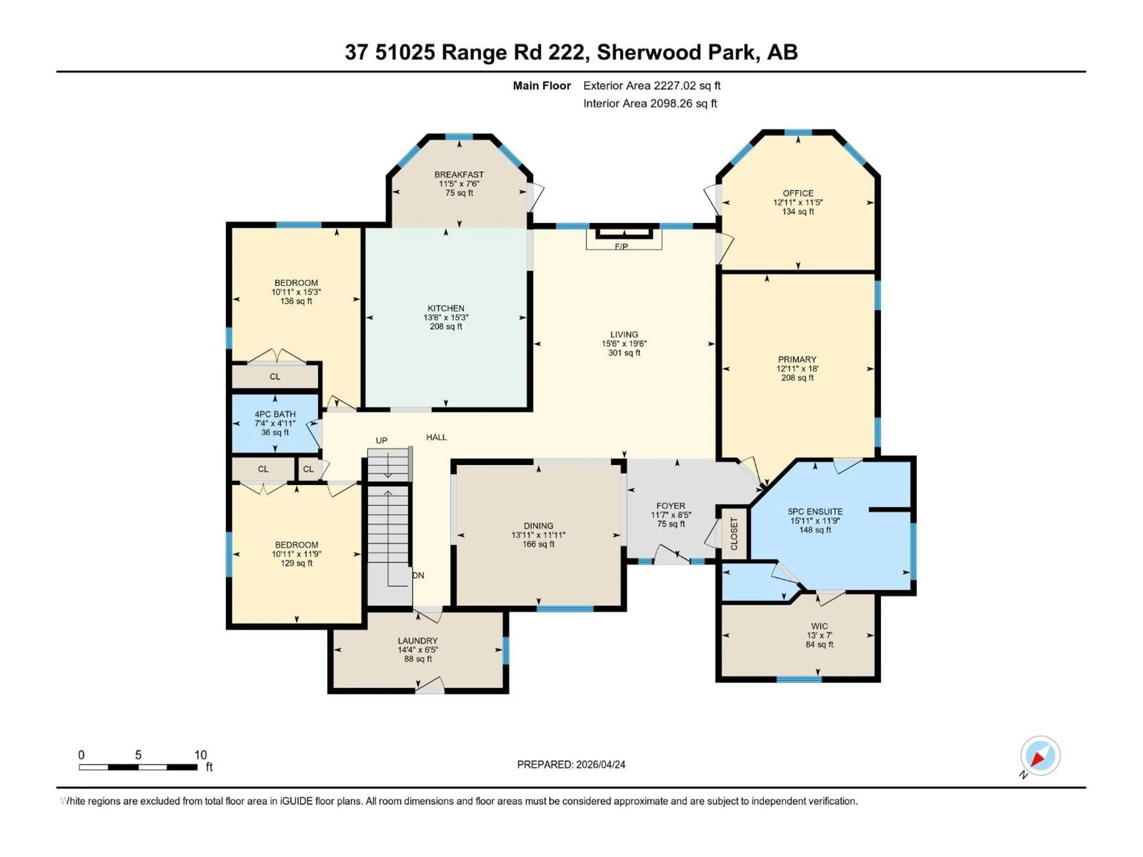 Floor plan for #37 - 51025 RGE ROAD 222, Rural Strathcona County Alberta T8C1J5