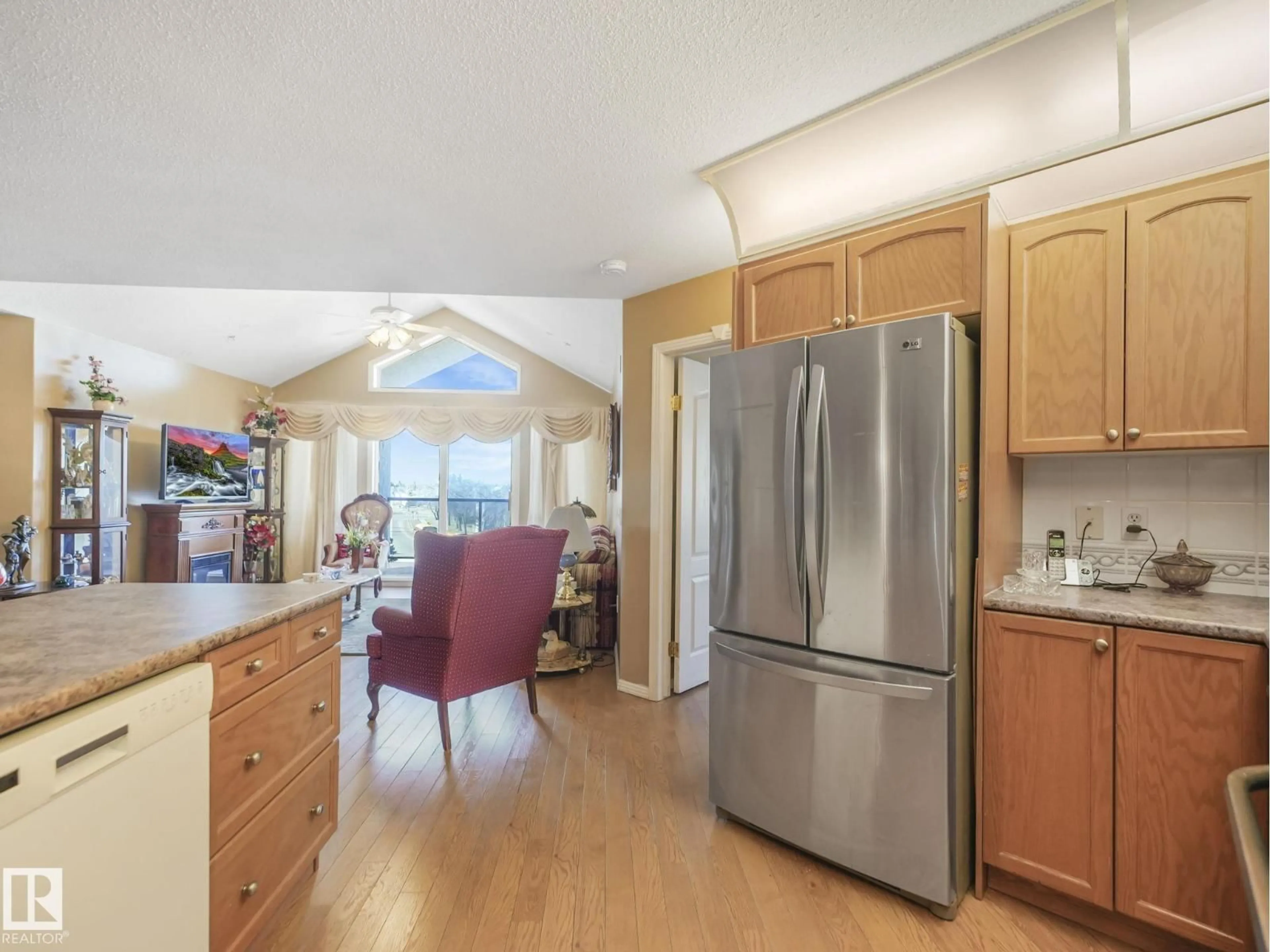 Open concept kitchen, unknown for #304 - 6623 172 ST, Edmonton Alberta T5T6J2