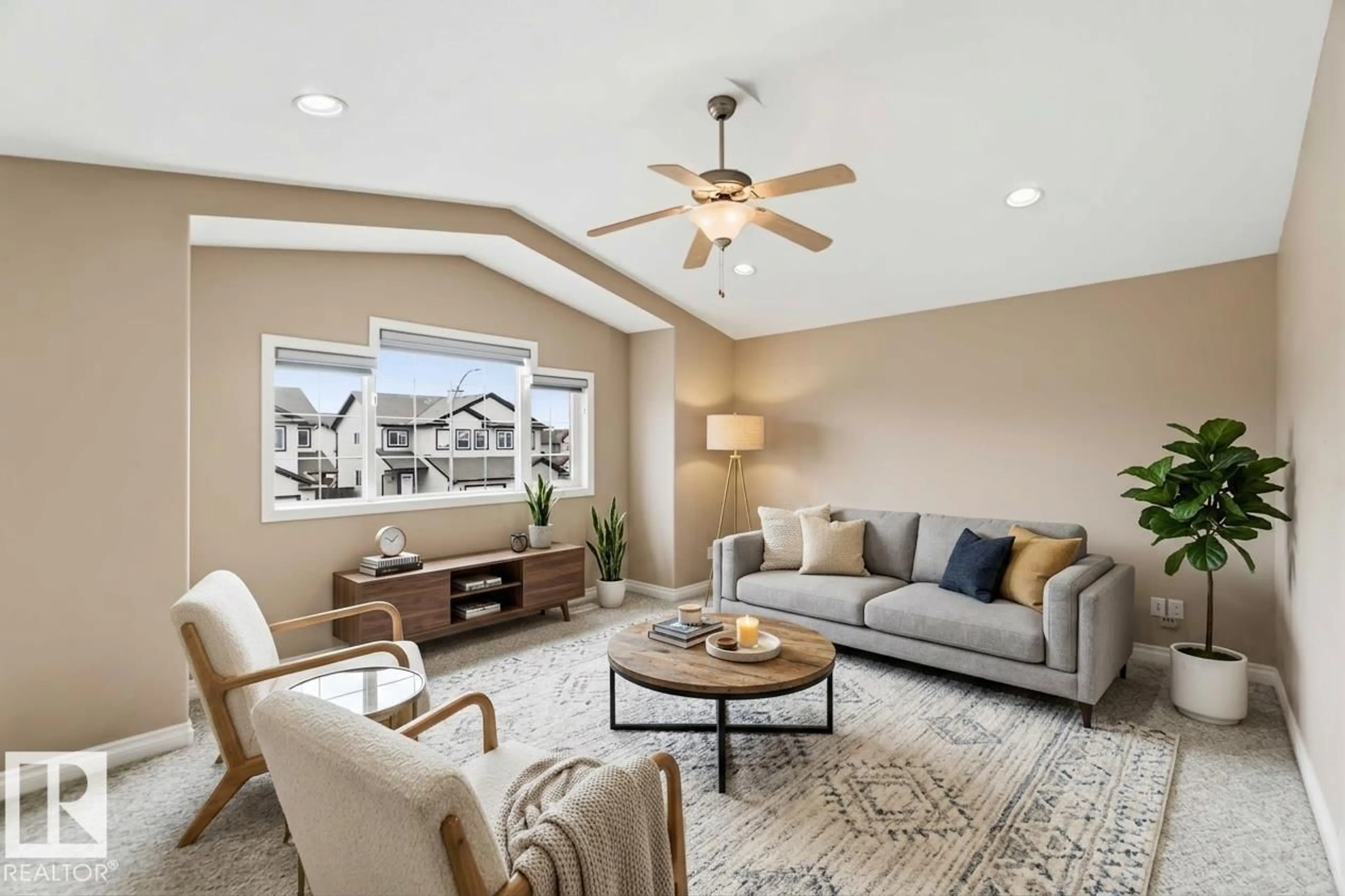 Living room with furniture, unknown for 16412 60 ST, Edmonton Alberta T5Y0G4