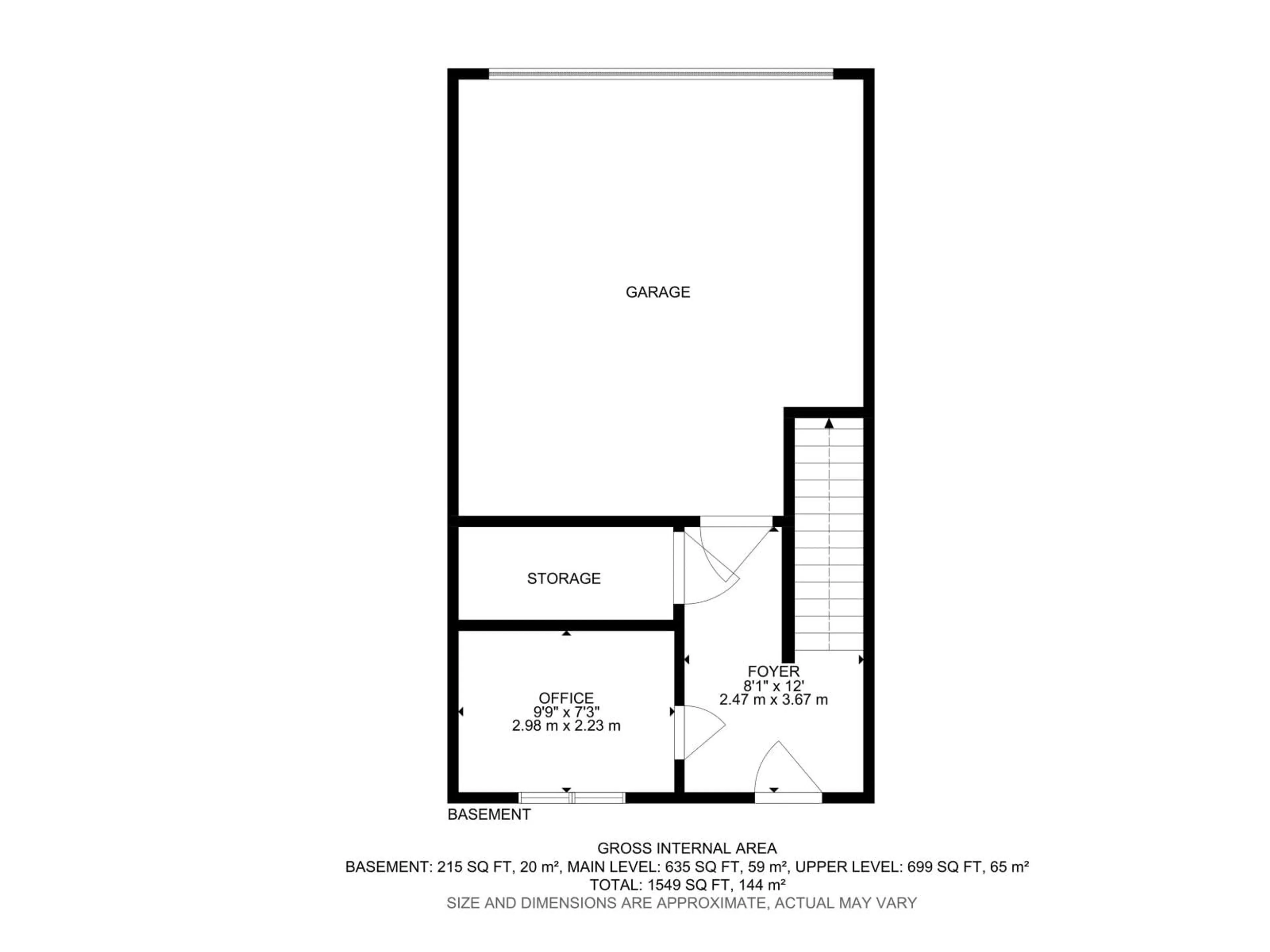 Floor plan for 43 - 2803 JAMES MOWATT TR, Edmonton Alberta T6W2P5