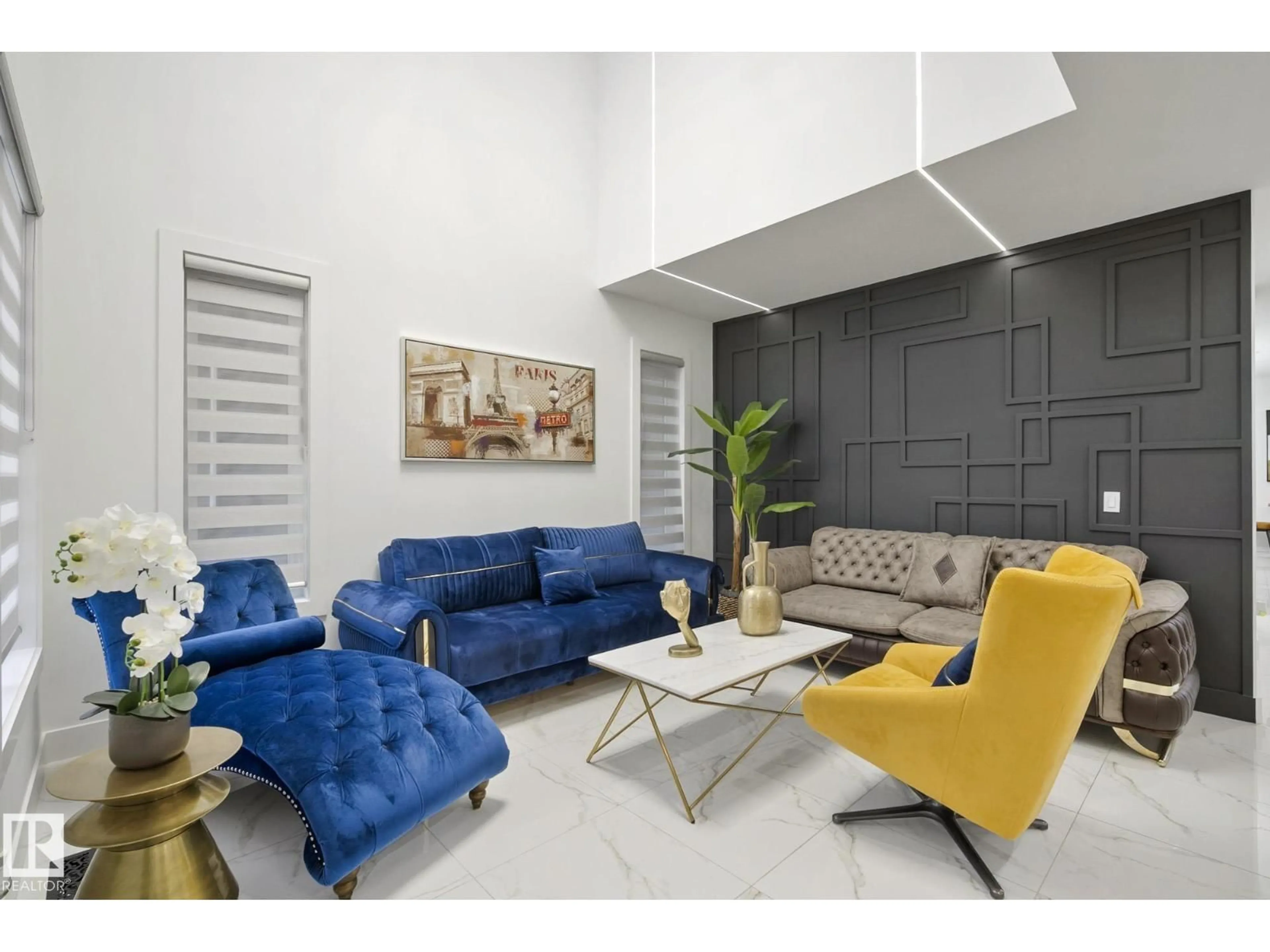 Living room with furniture, unknown for 1108 150 AV, Edmonton Alberta T5Y4C1