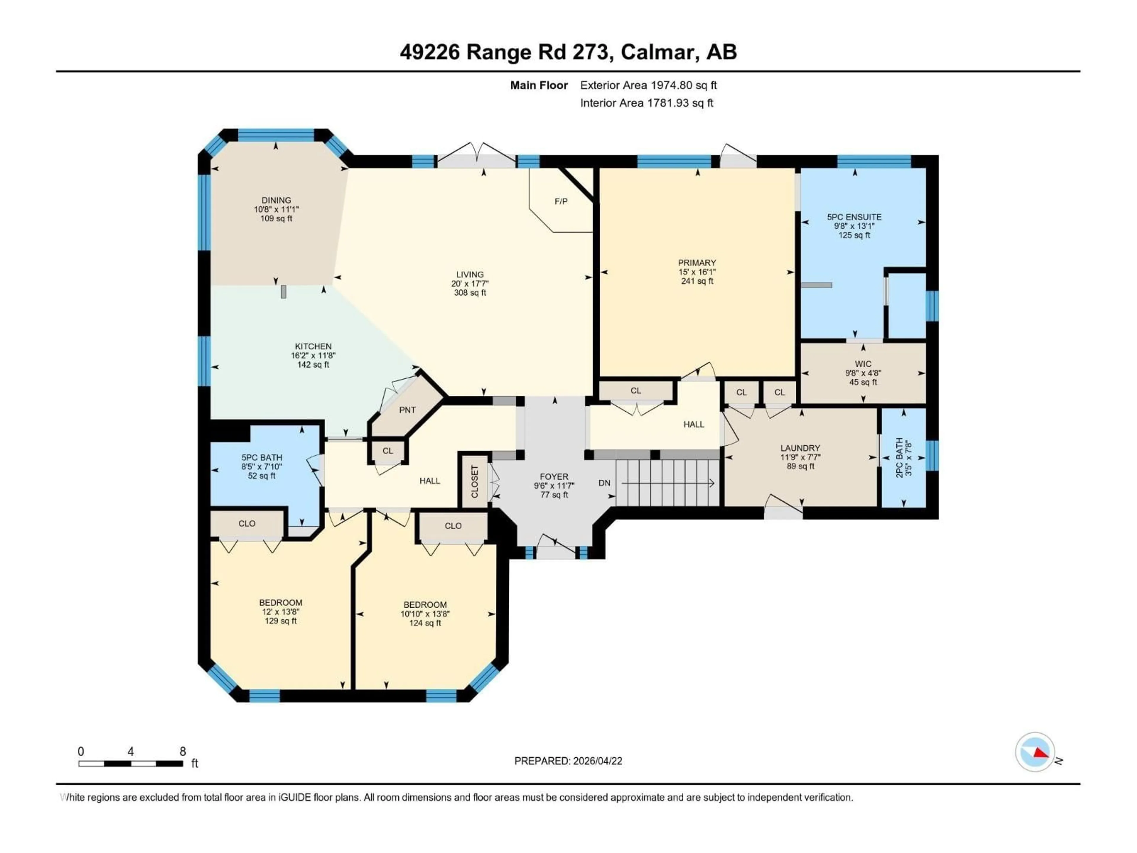 Floor plan for 49226 RG RD 273, Rural Leduc County Alberta T0C0V0