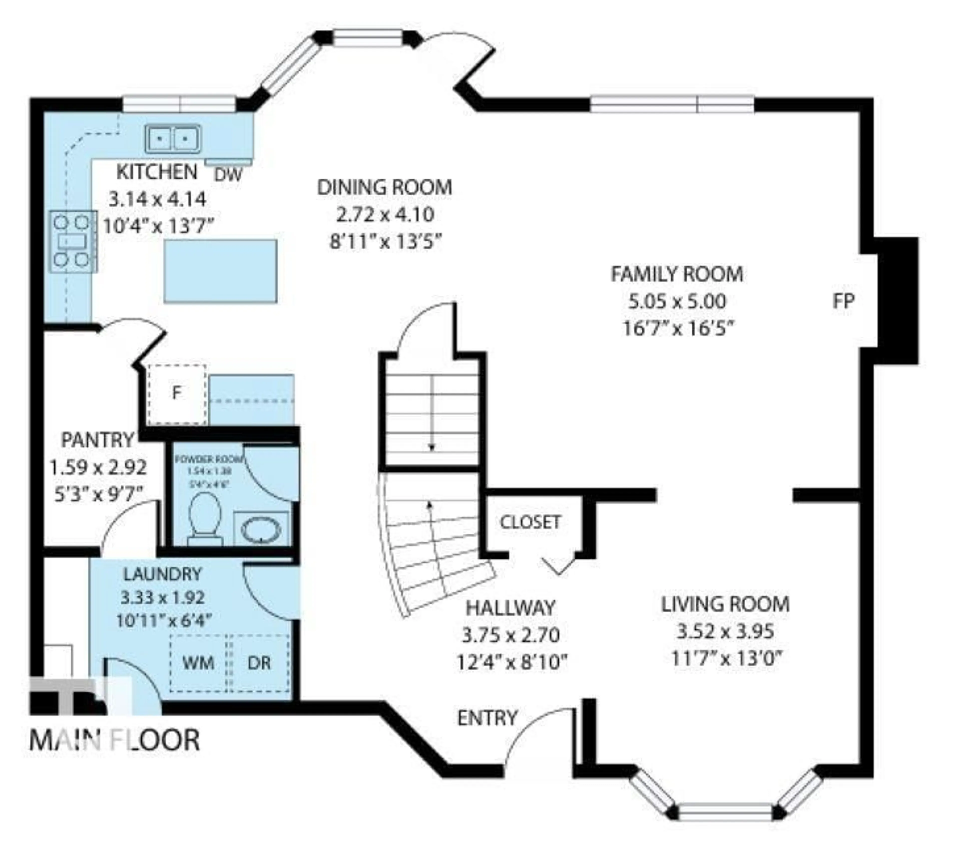 Floor plan for 125 REGAL CL, Sherwood Park Alberta T8A5X9