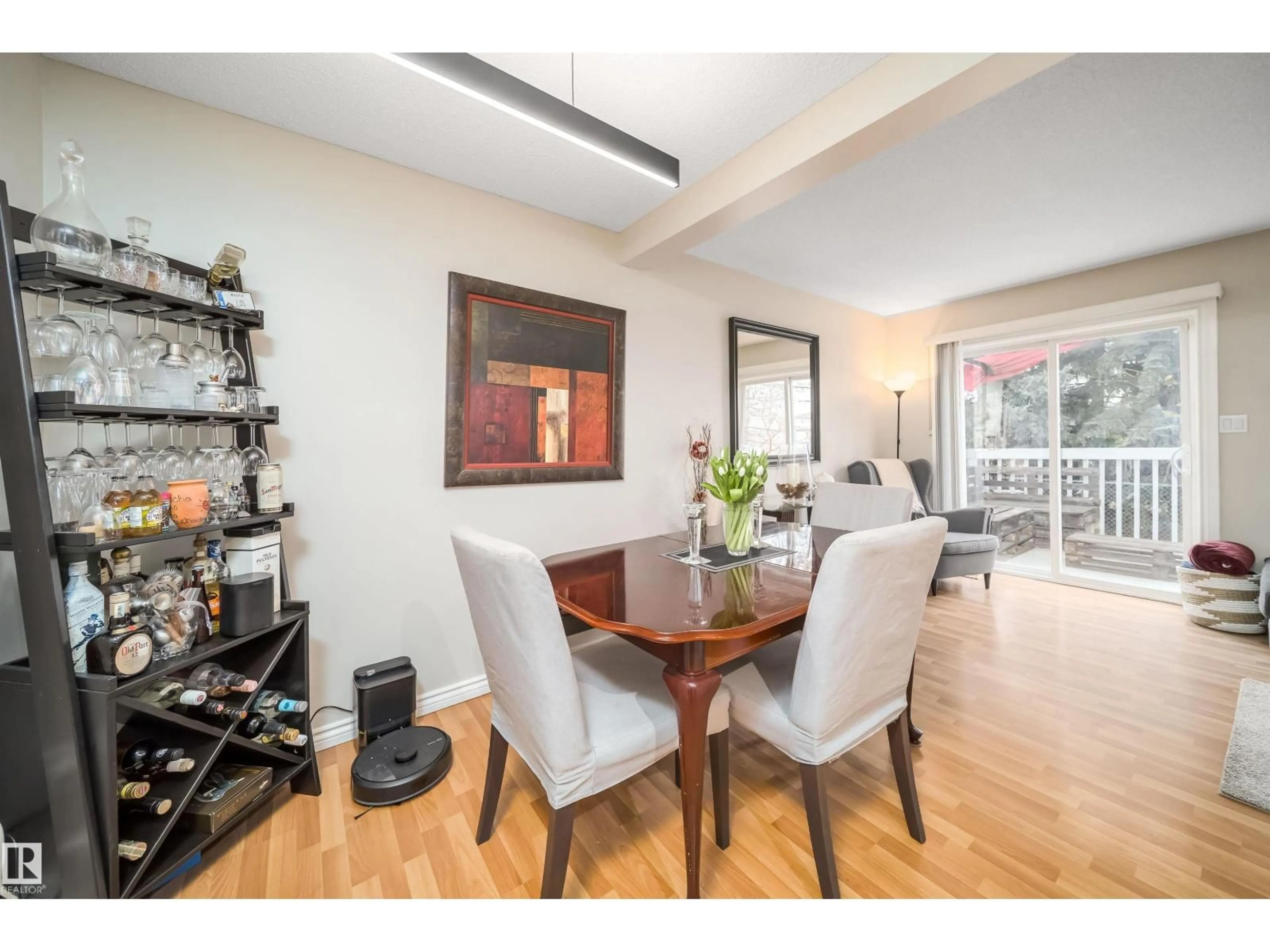 Dining room, wood/laminate floor for 14603 - 50 MILLER BV, Edmonton Alberta T5Y3B6