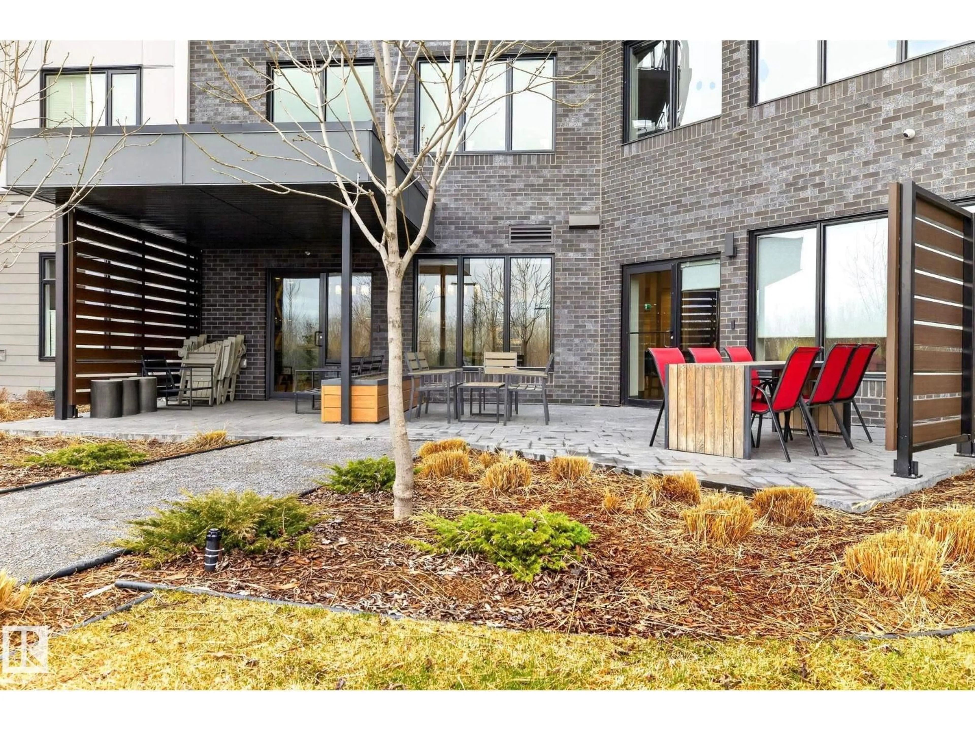 Patio, street for 520 7463 MAY CM NW, Edmonton Alberta T6R0X1