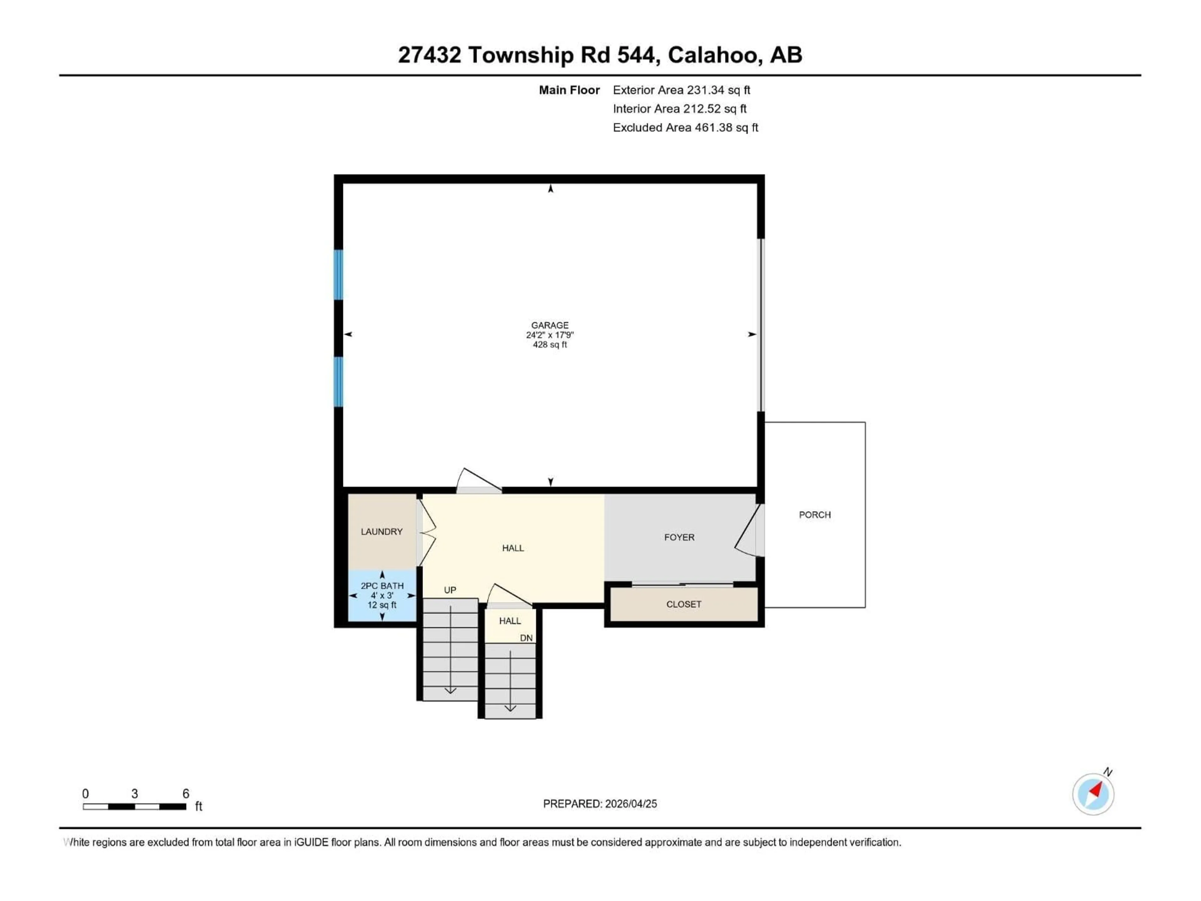 Floor plan for 27432 TWP ROAD 544, Rural Sturgeon County Alberta T8R2B4