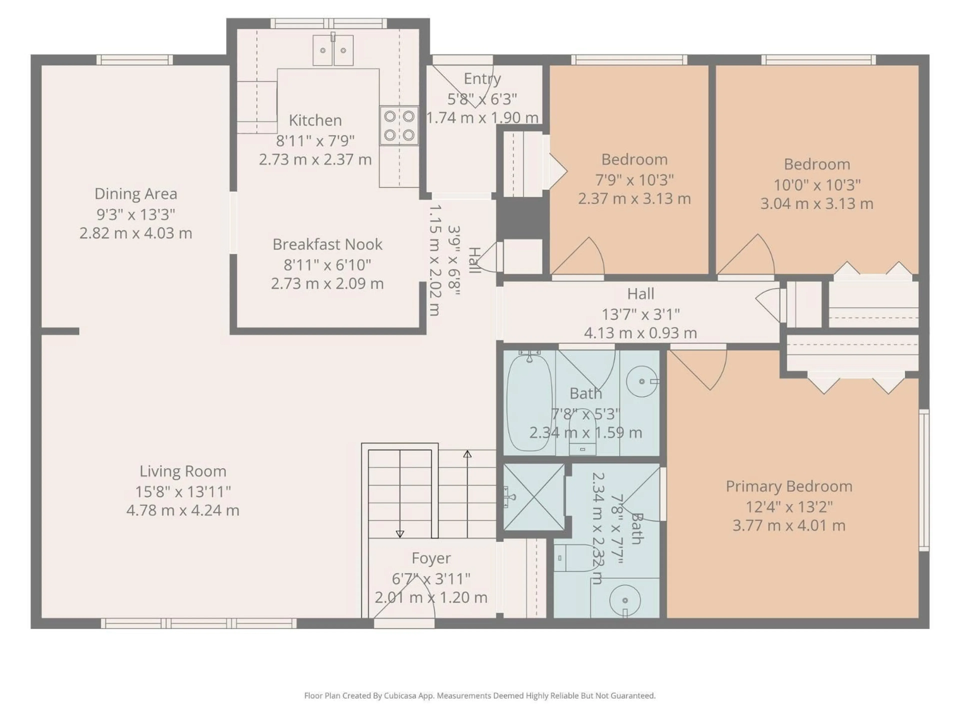 Floor plan for 11520 33A AV, Edmonton Alberta T6J3H3