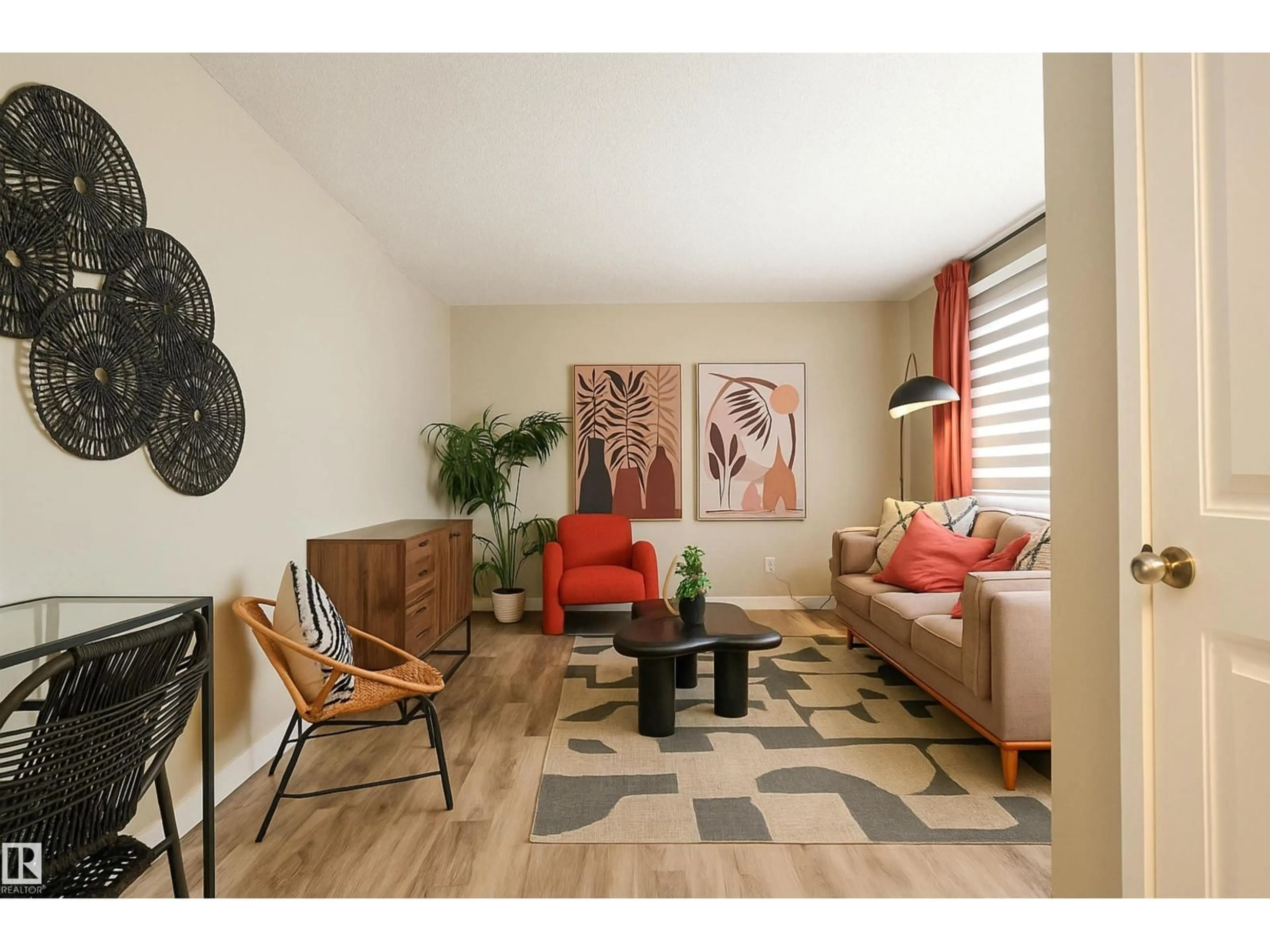 Living room with furniture, unknown for 4203 83 ST, Edmonton Alberta T6K1C8