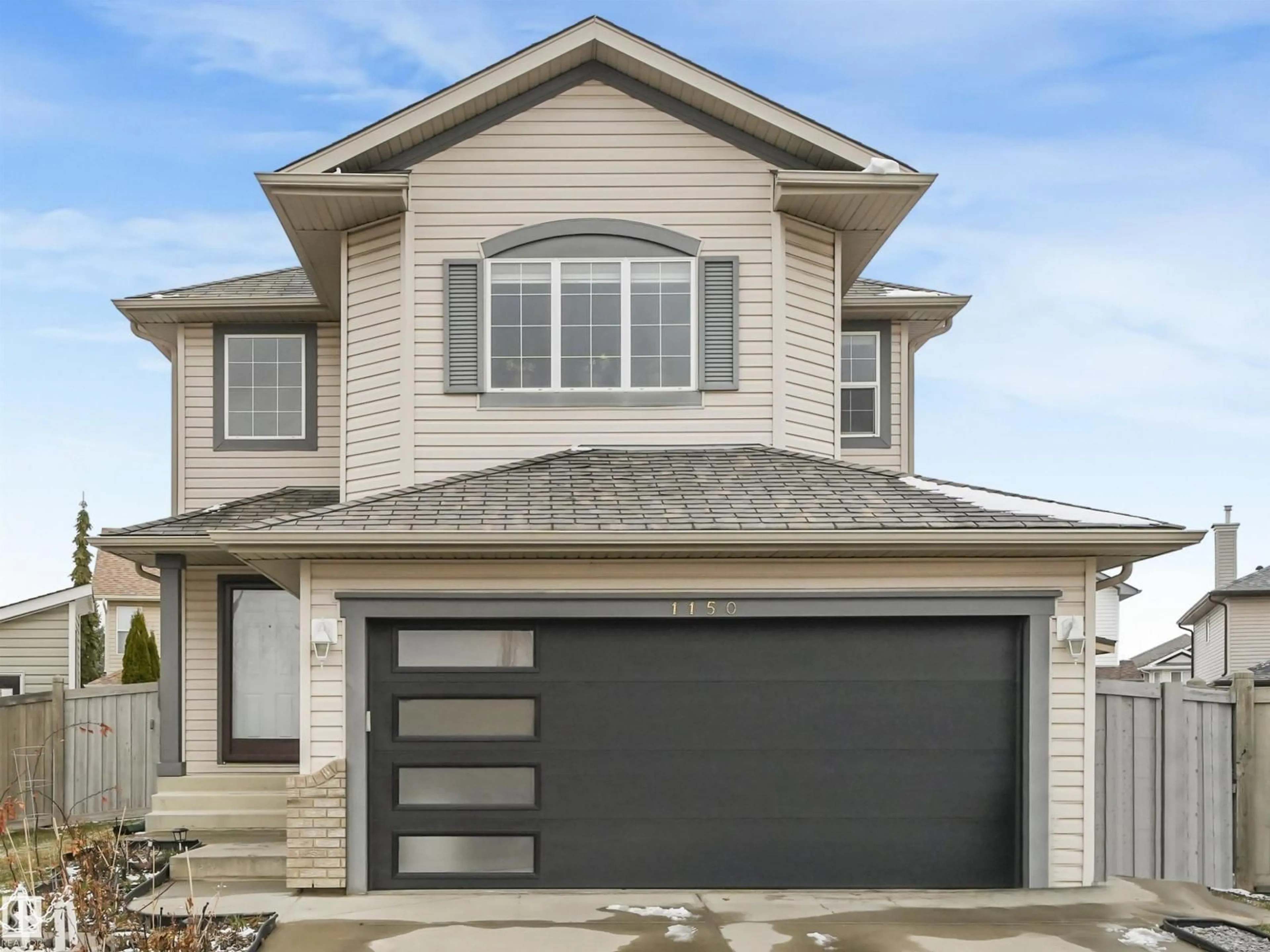Home with vinyl exterior material, street for 1150 MCALLISTER CT, Edmonton Alberta T6W1T9