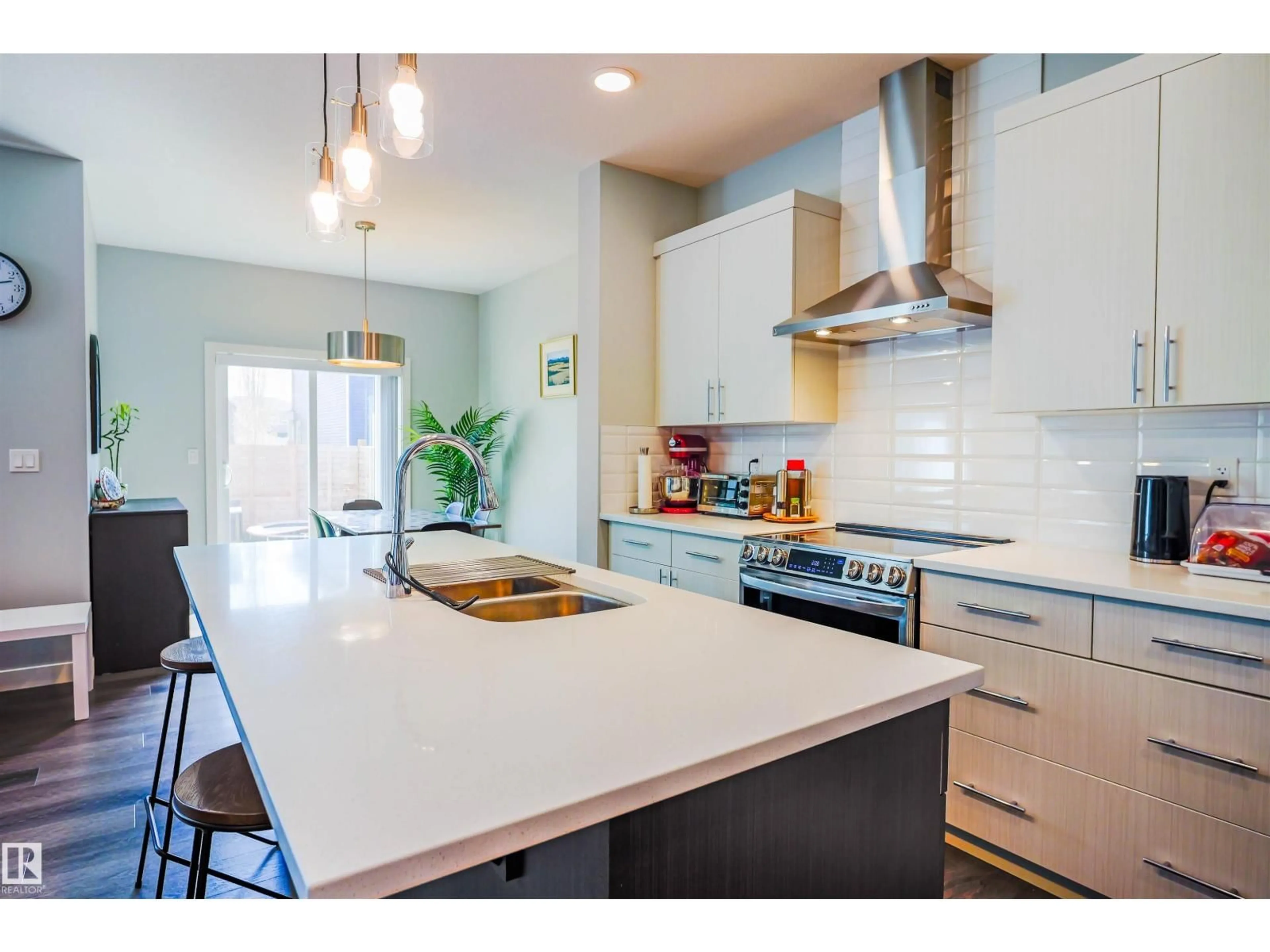 Open concept kitchen, ceramic/tile floor for 111 KINGSBURY CI, Spruce Grove Alberta T7X0C9