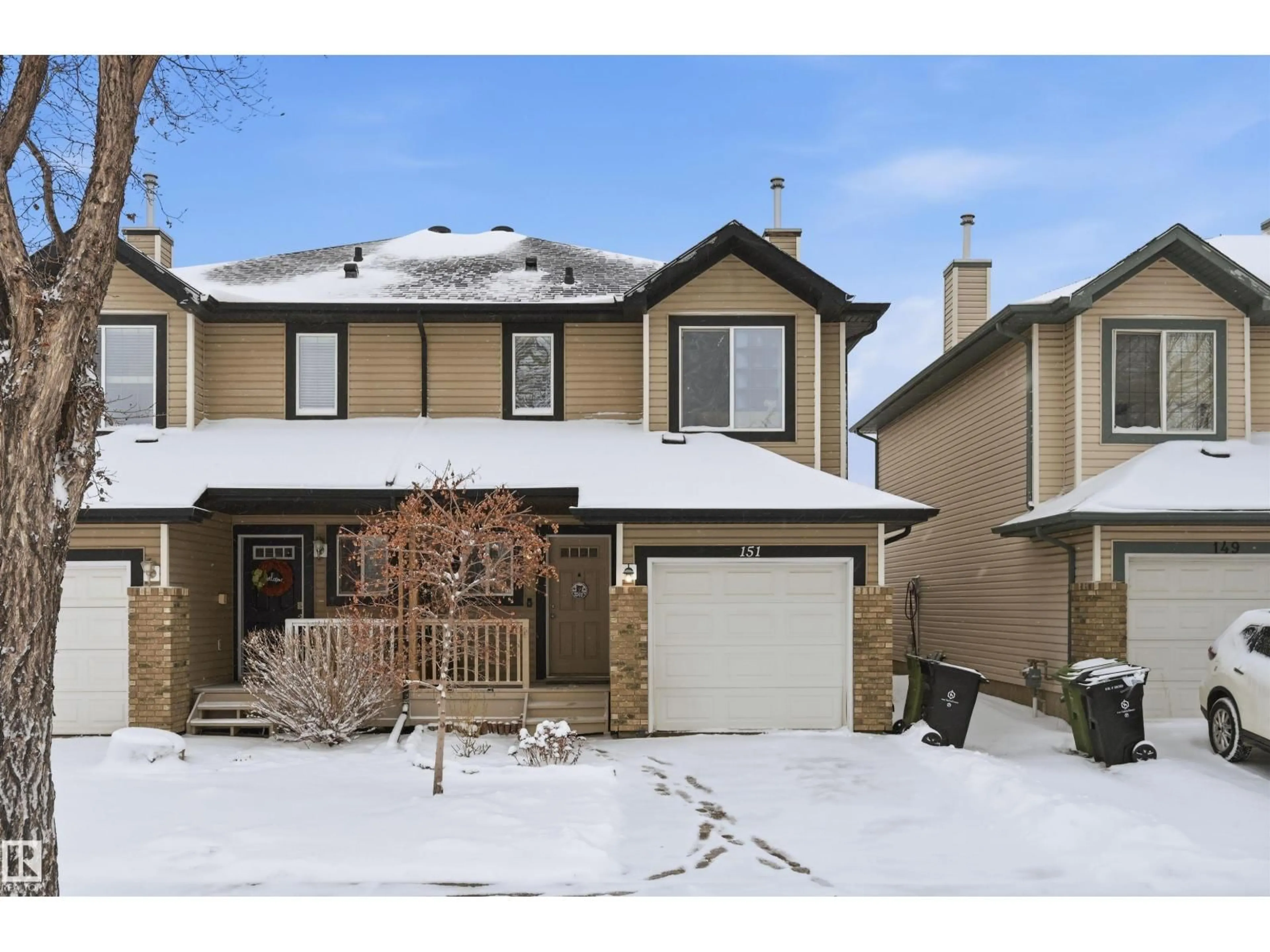 Home with brick exterior material, street for 151 GALLOWAY WD, Fort Saskatchewan Alberta T8L0B9