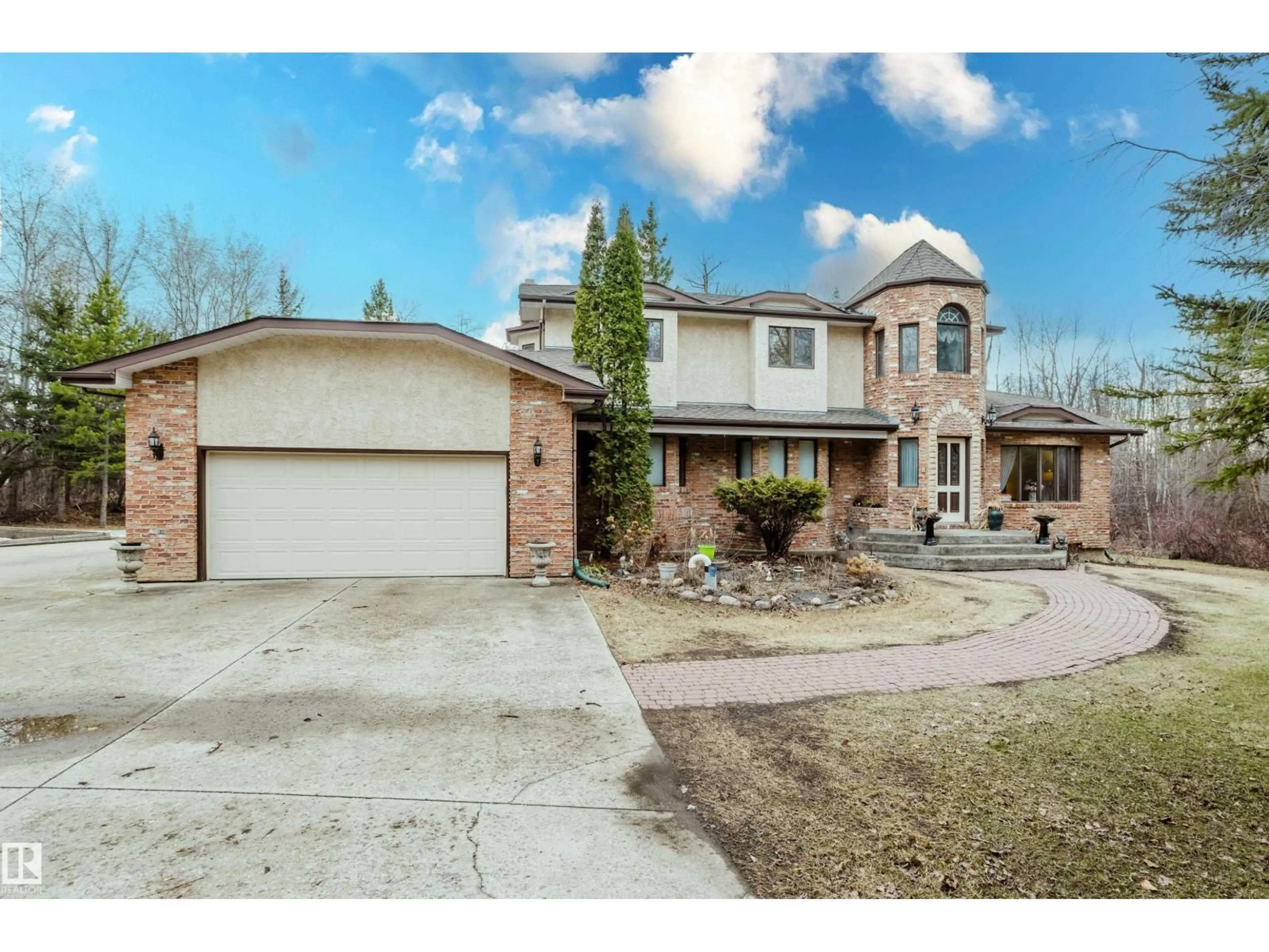 Home with brick exterior material, street for 74 23248 TWP ROAD 522, Rural Strathcona County Alberta T8B1H5