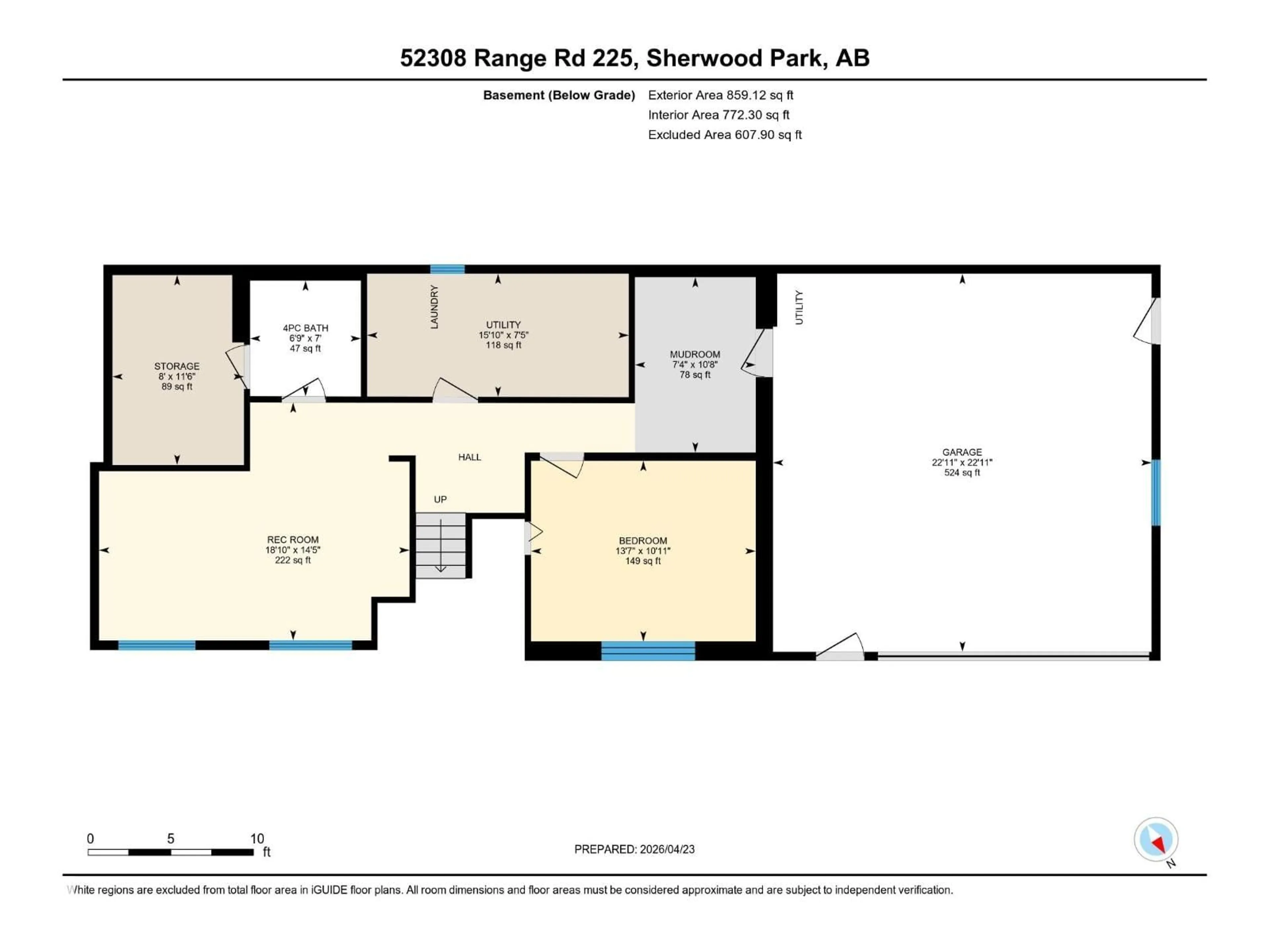 Floor plan for 52308 RGE ROAD 225 E, Rural Strathcona County Alberta T8C1C9