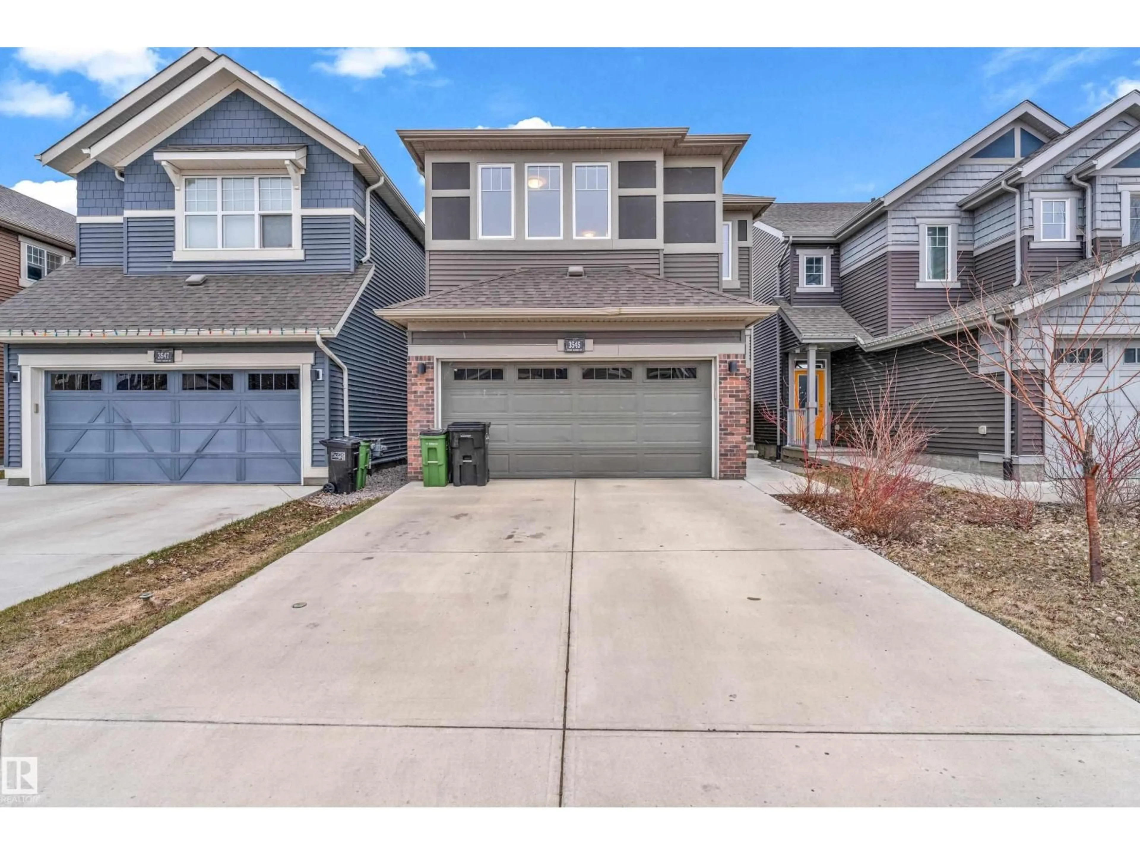 Home with brick exterior material, street for 3545 CHERRY LANDING LD, Edmonton Alberta T6X2B5