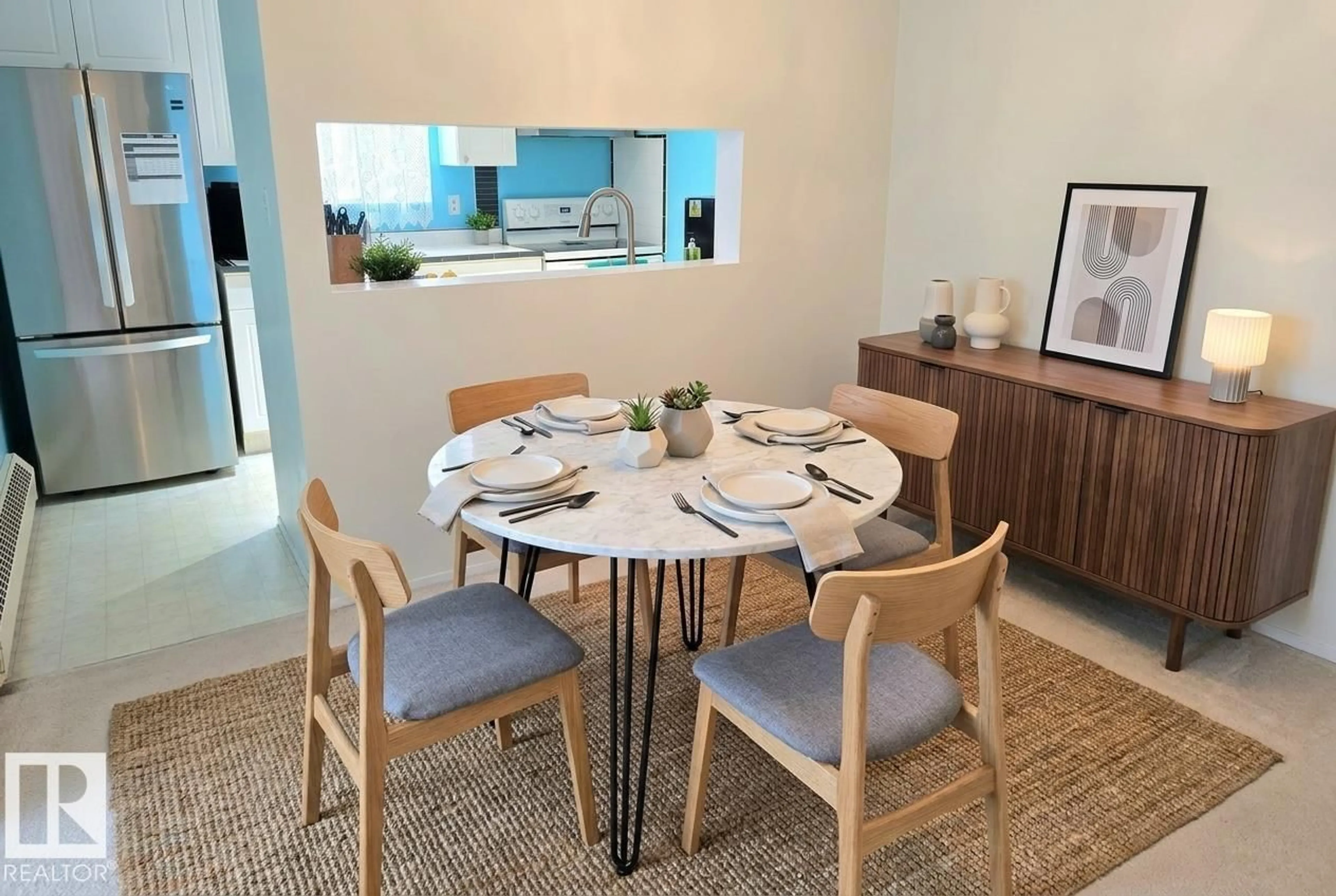 Dining room, unknown for 318 - 17109 67 AV, Edmonton Alberta T5T6E6