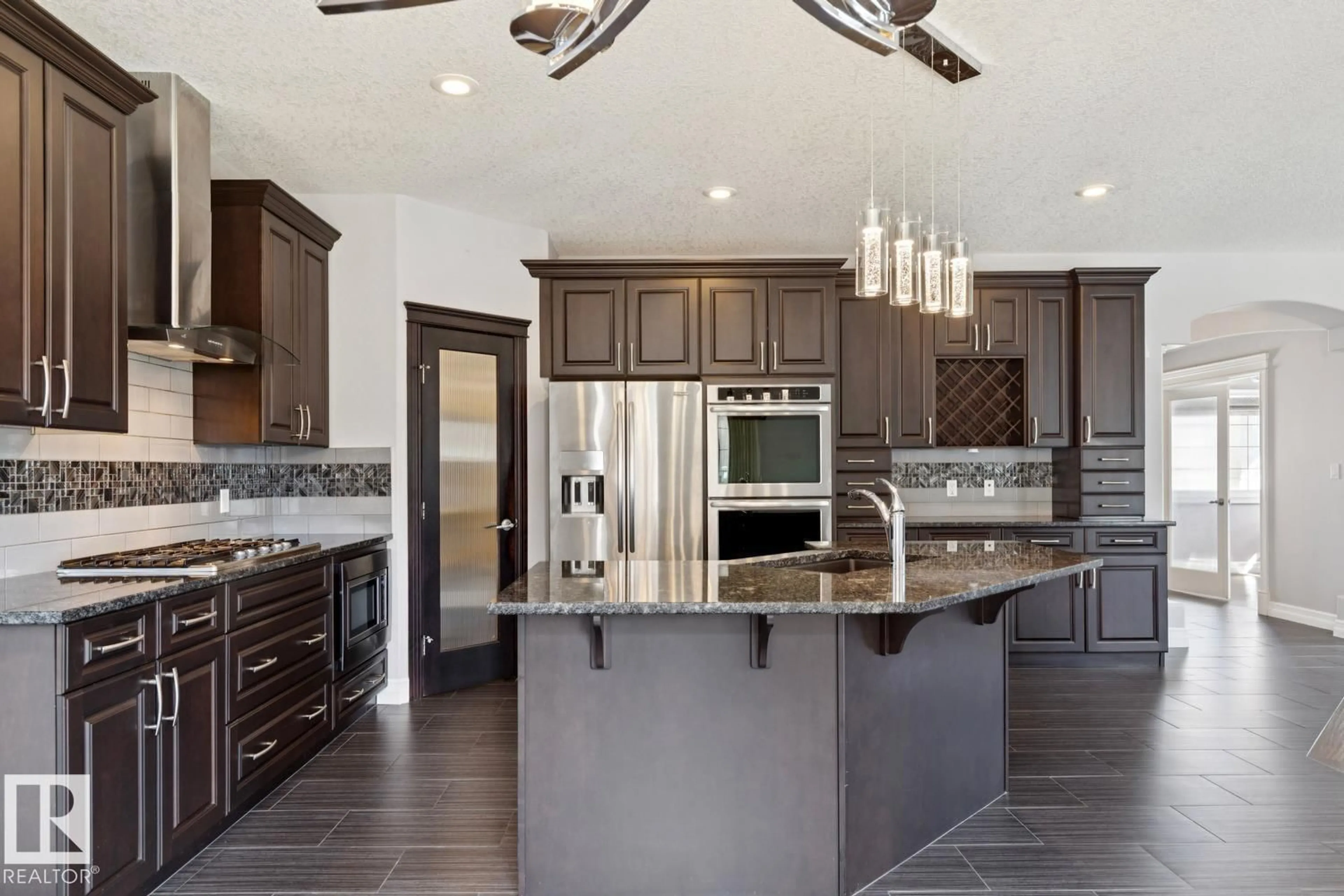 Contemporary kitchen, ceramic/tile floor for SW - 2665 WATCHER WY, Edmonton Alberta T6W0X6