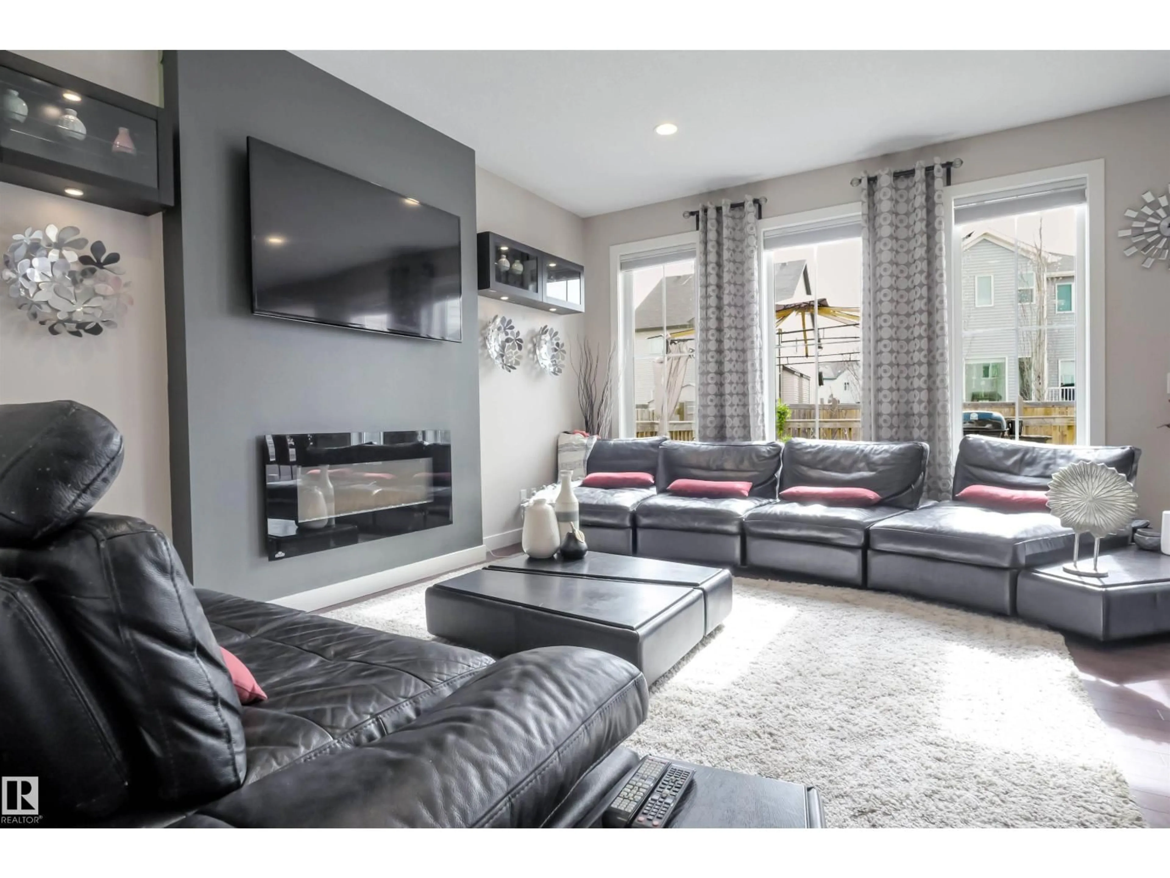 Living room with furniture, unknown for 1728 53 ST, Edmonton Alberta T6X1R6