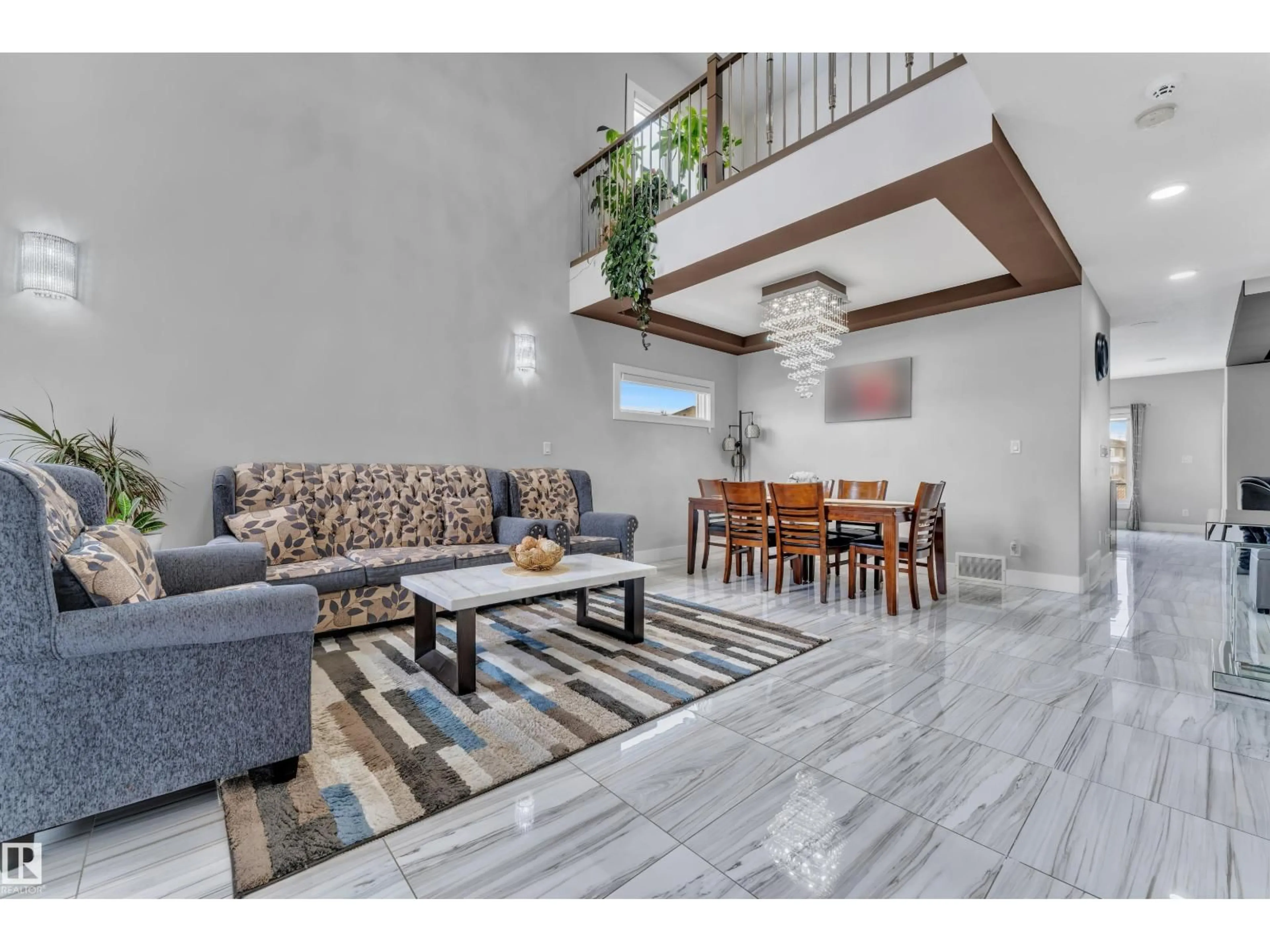 Living room with furniture, unknown for NW - 1404 25 ST, Edmonton Alberta T6T2K7
