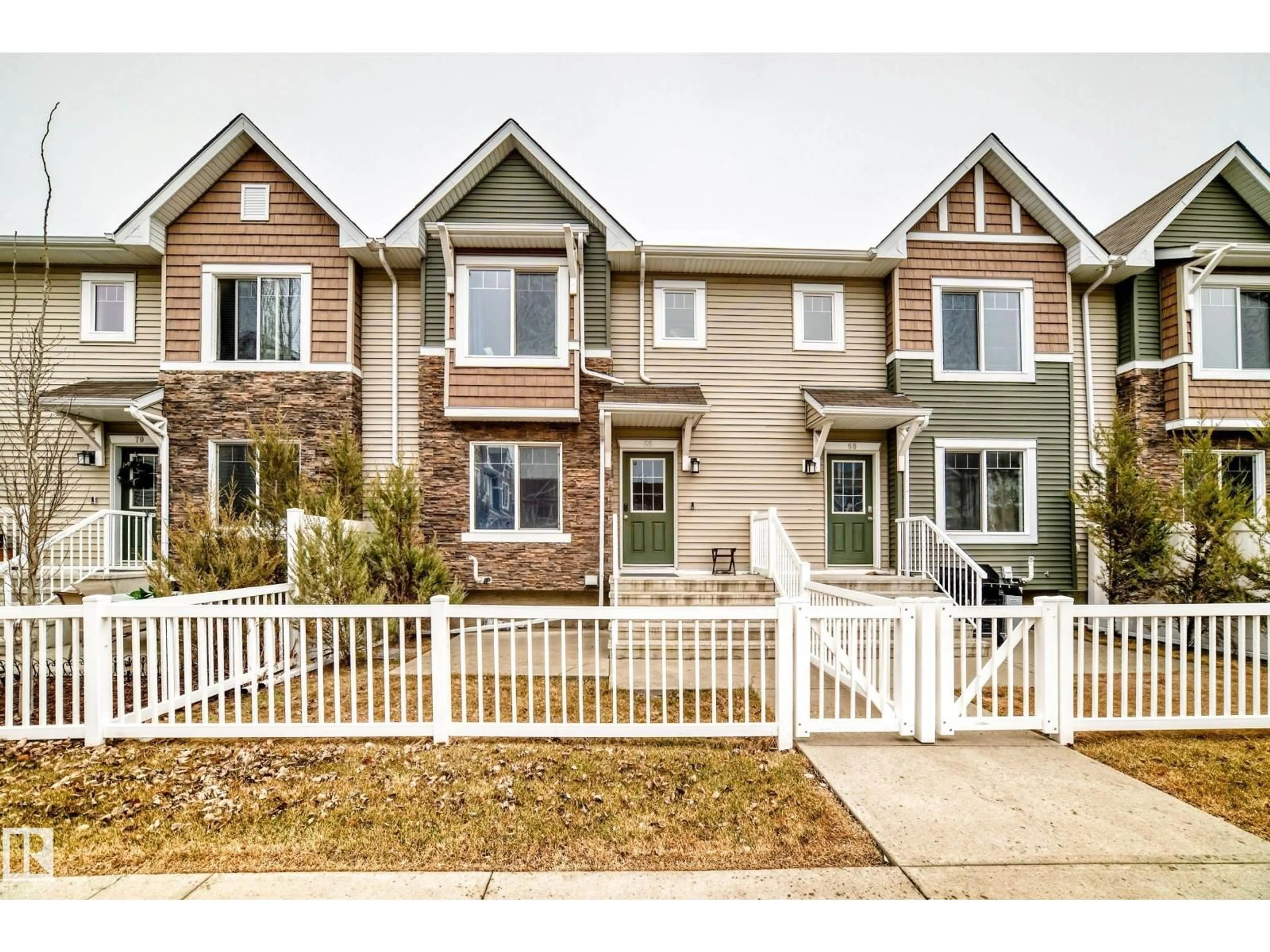 Home with vinyl exterior material, street for 69 3625 144 AV NW, Edmonton Alberta T5Y0T3