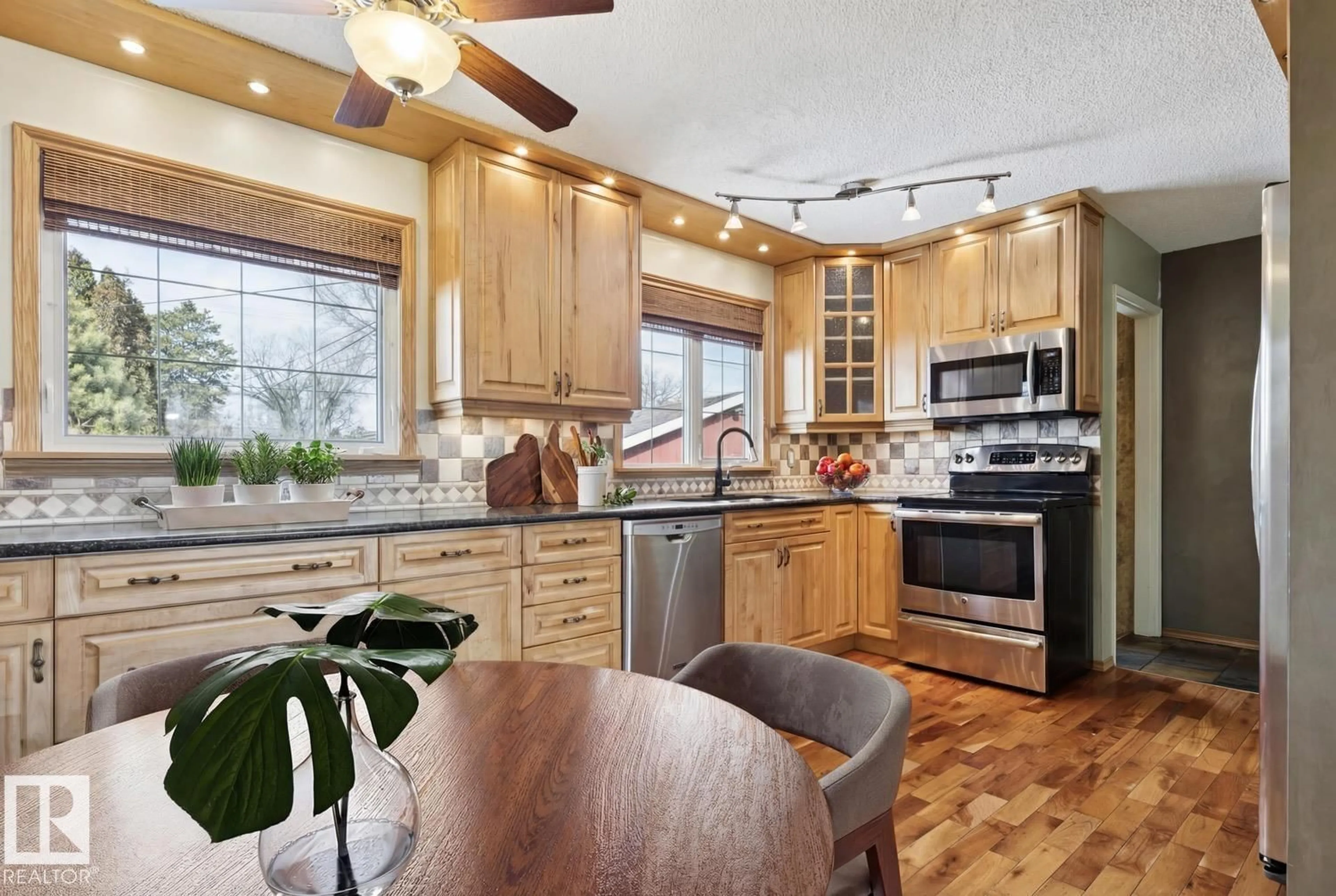 Open concept kitchen, unknown for NW - 9124 167 ST, Edmonton Alberta T5R2T9