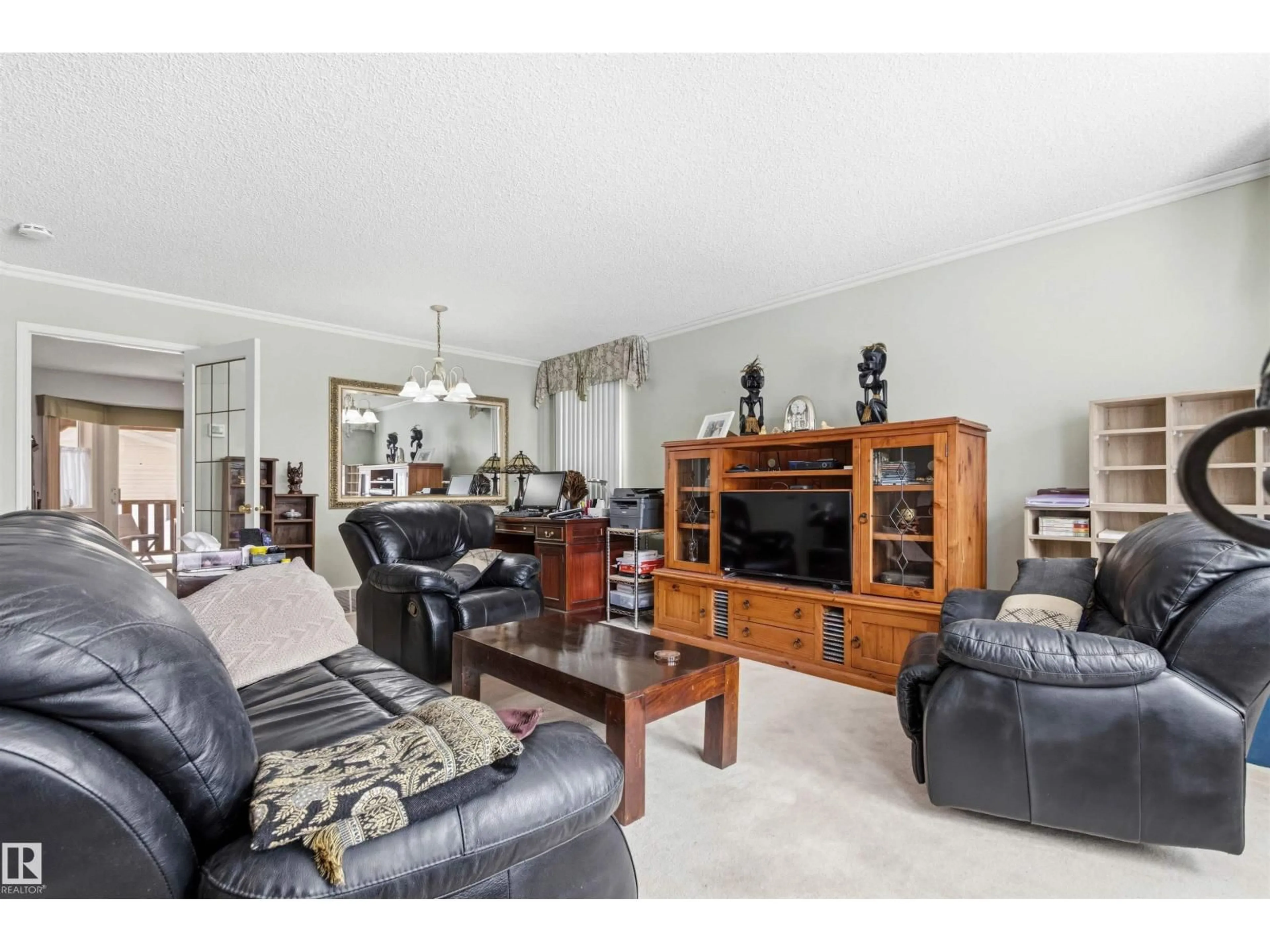 Living room with furniture, unknown for 1491 JEFFERYS CR, Edmonton Alberta T6L6T1