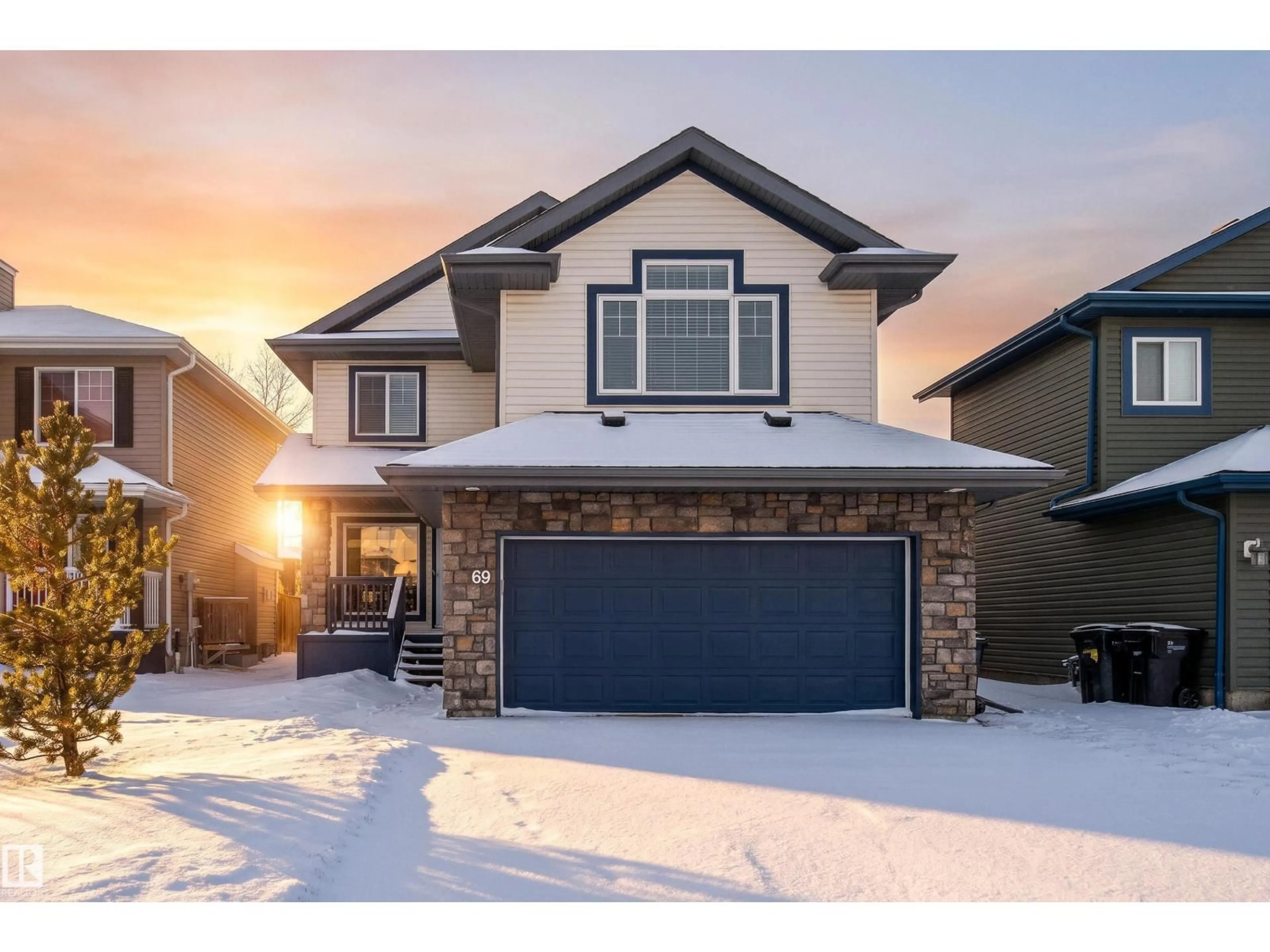 Home with brick exterior material, street for 69 CAVAN CR, Sherwood Park Alberta T8H2K6