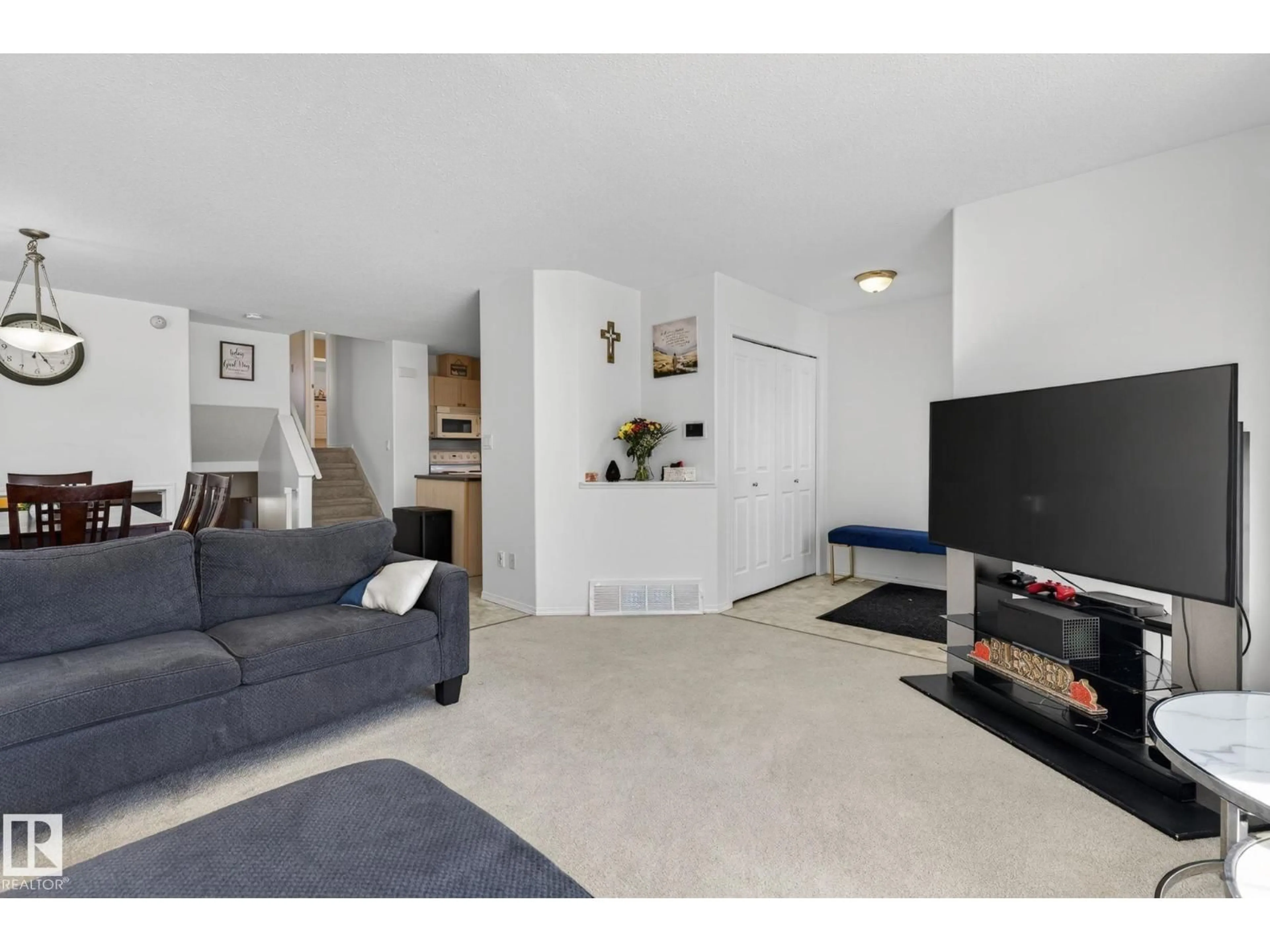 Living room with furniture, unknown for 1904 36 AV, Edmonton Alberta T6T1S9