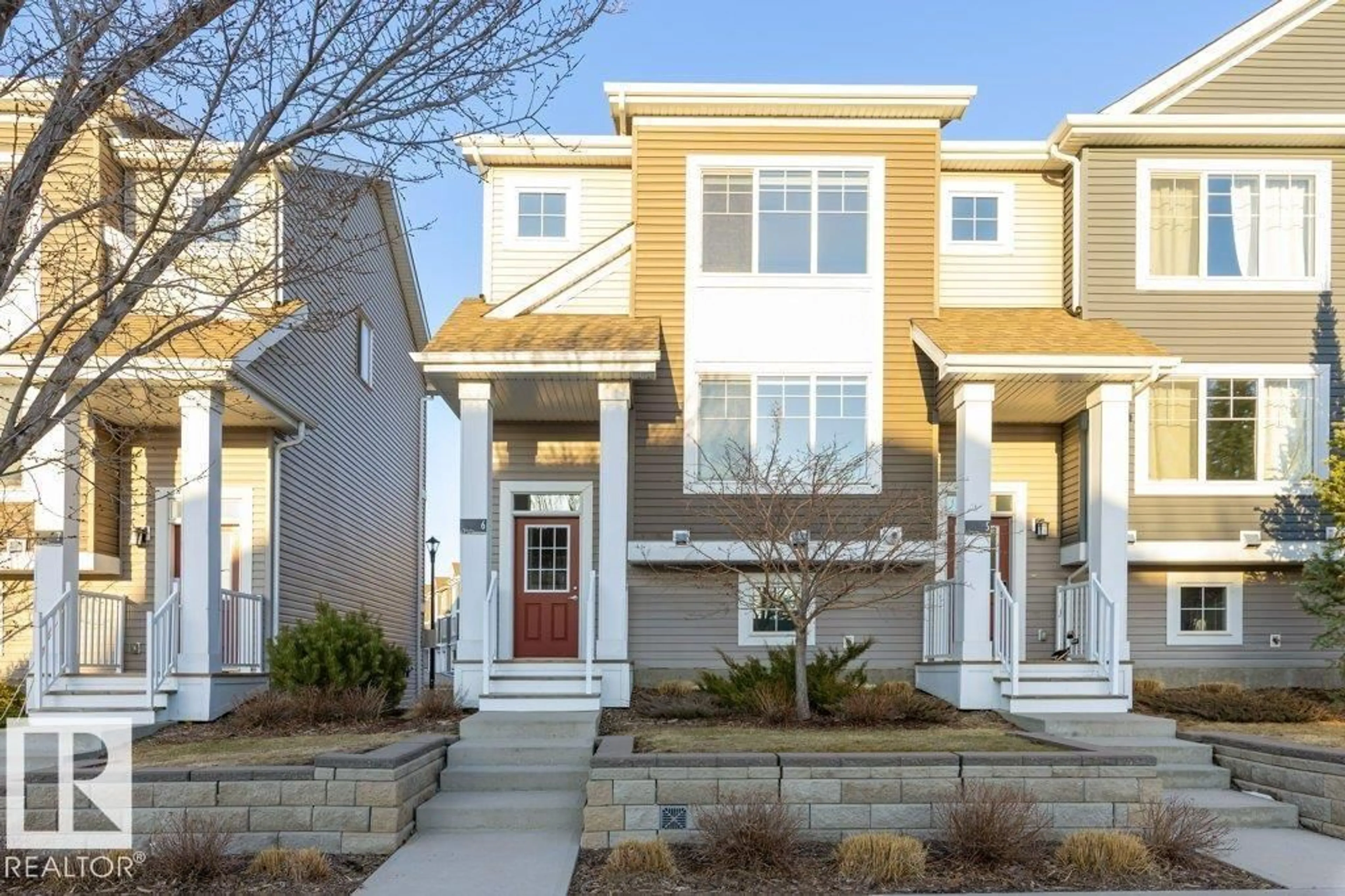 Home with brick exterior material, street for #6 - 1391 STARLING DR, Edmonton Alberta T5S0L3