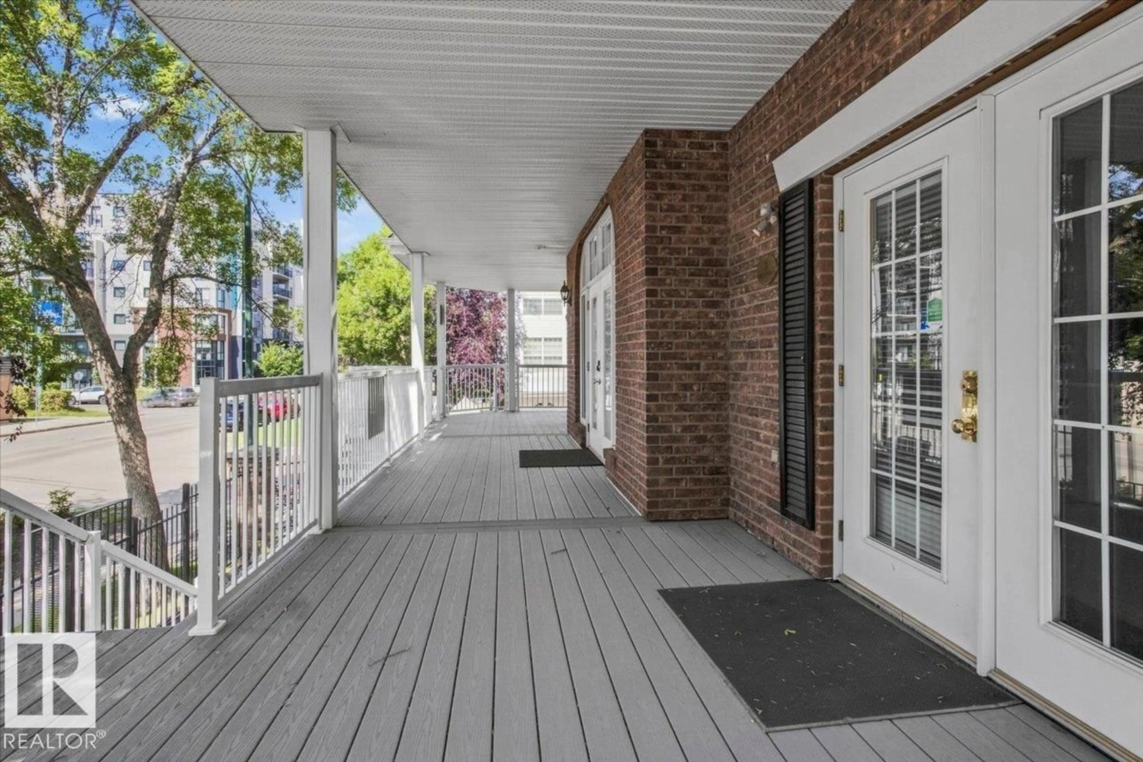 Patio, street for 3 - 10235 111 ST, Edmonton Alberta T5K1V5