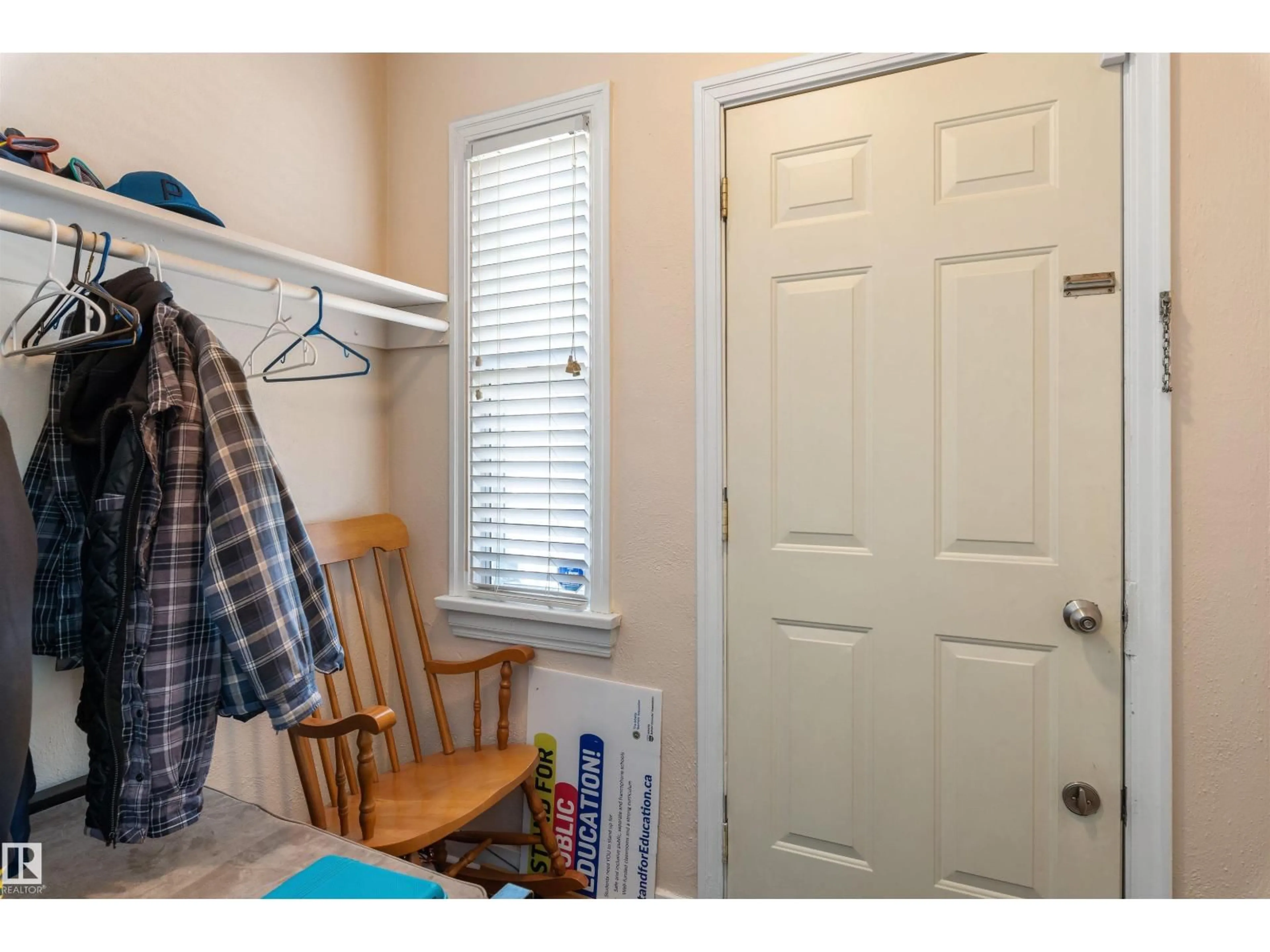 Storage room or clothes room or walk-in closet for 10838 110 ST NW, Edmonton Alberta T5H3E2