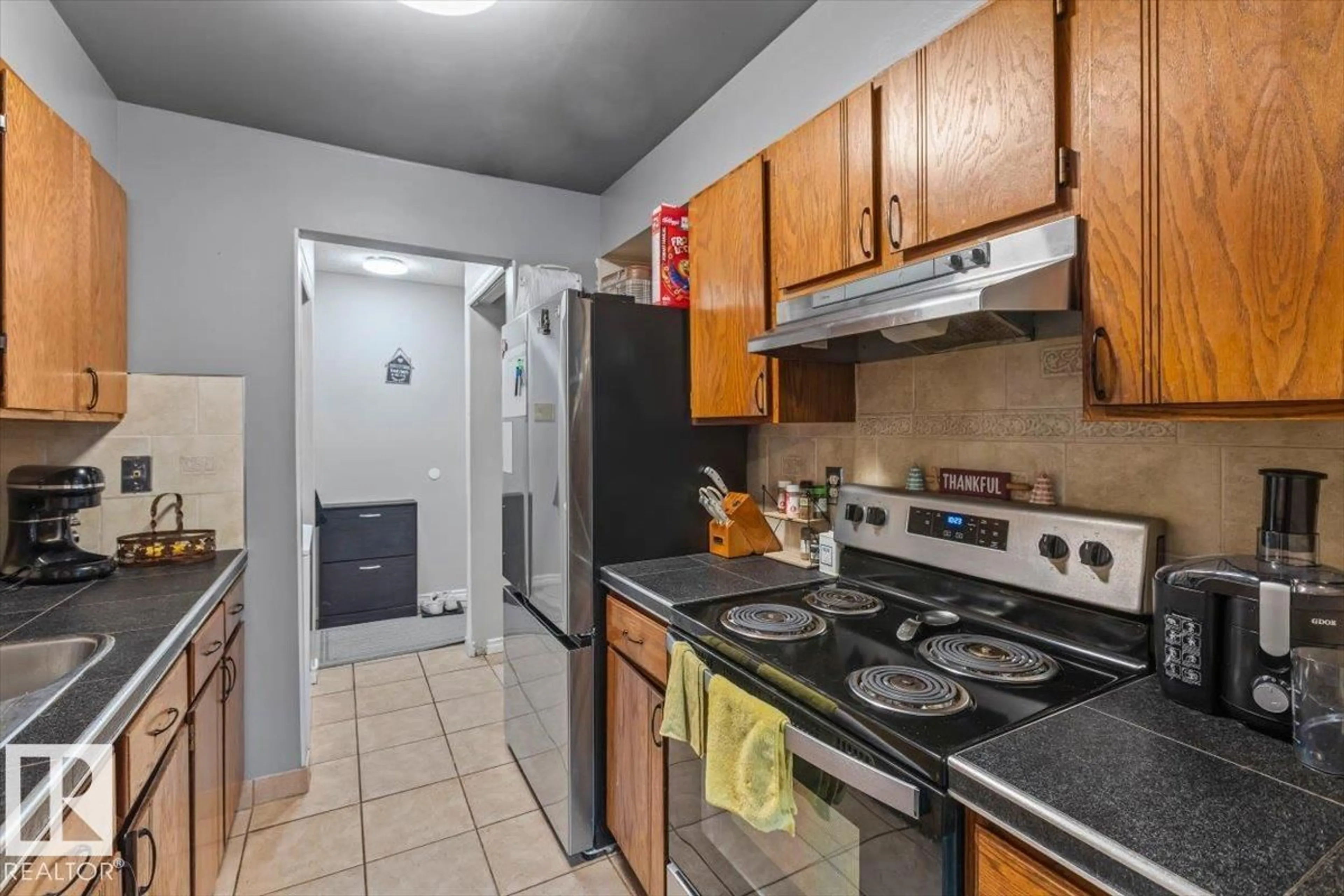 Standard kitchen, unknown for #103 - 7403 171 ST, Edmonton Alberta T5T2R1