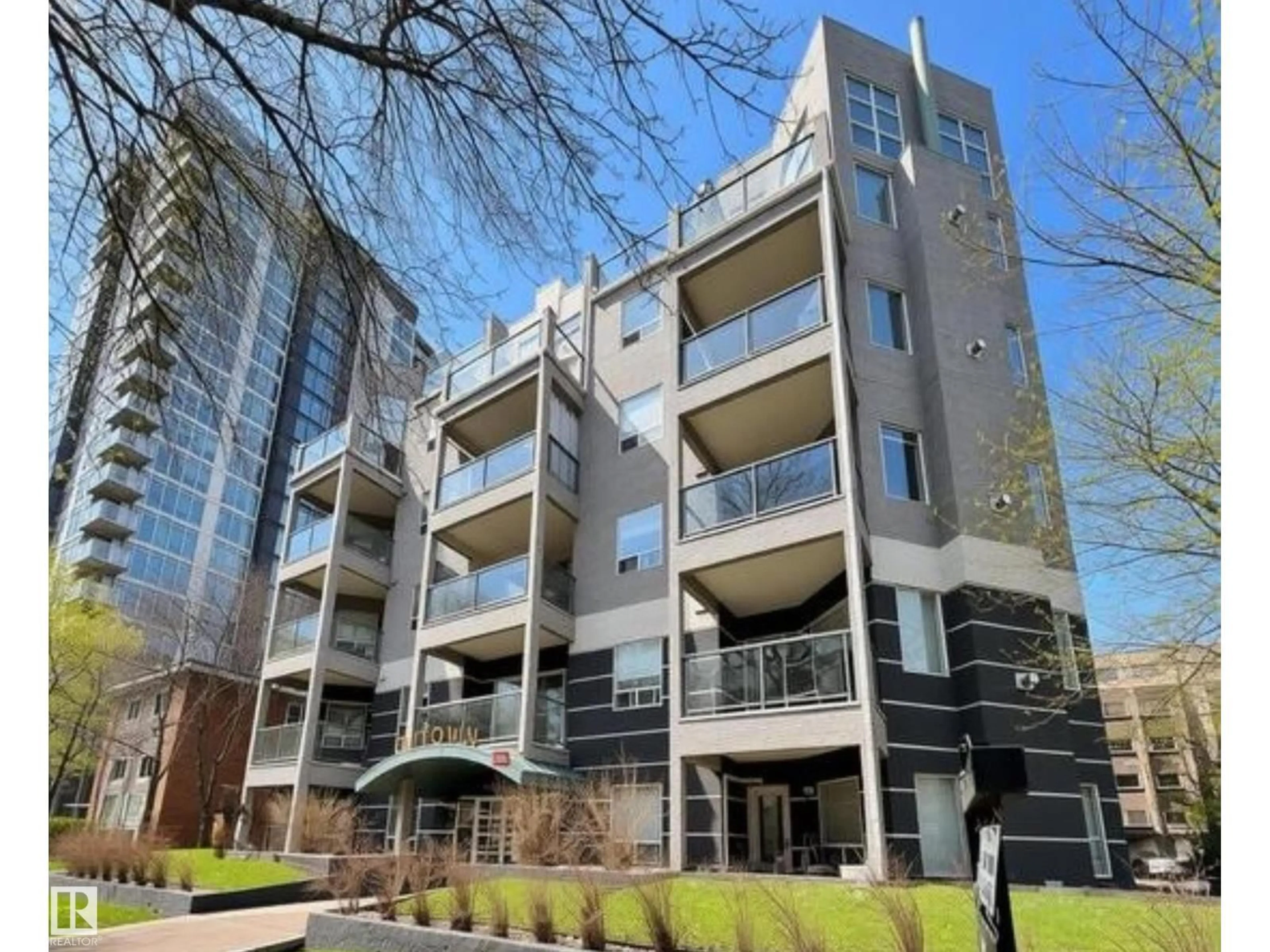 Patio, unknown for 203 - 10046 110 ST, Edmonton Alberta T5K2Y2