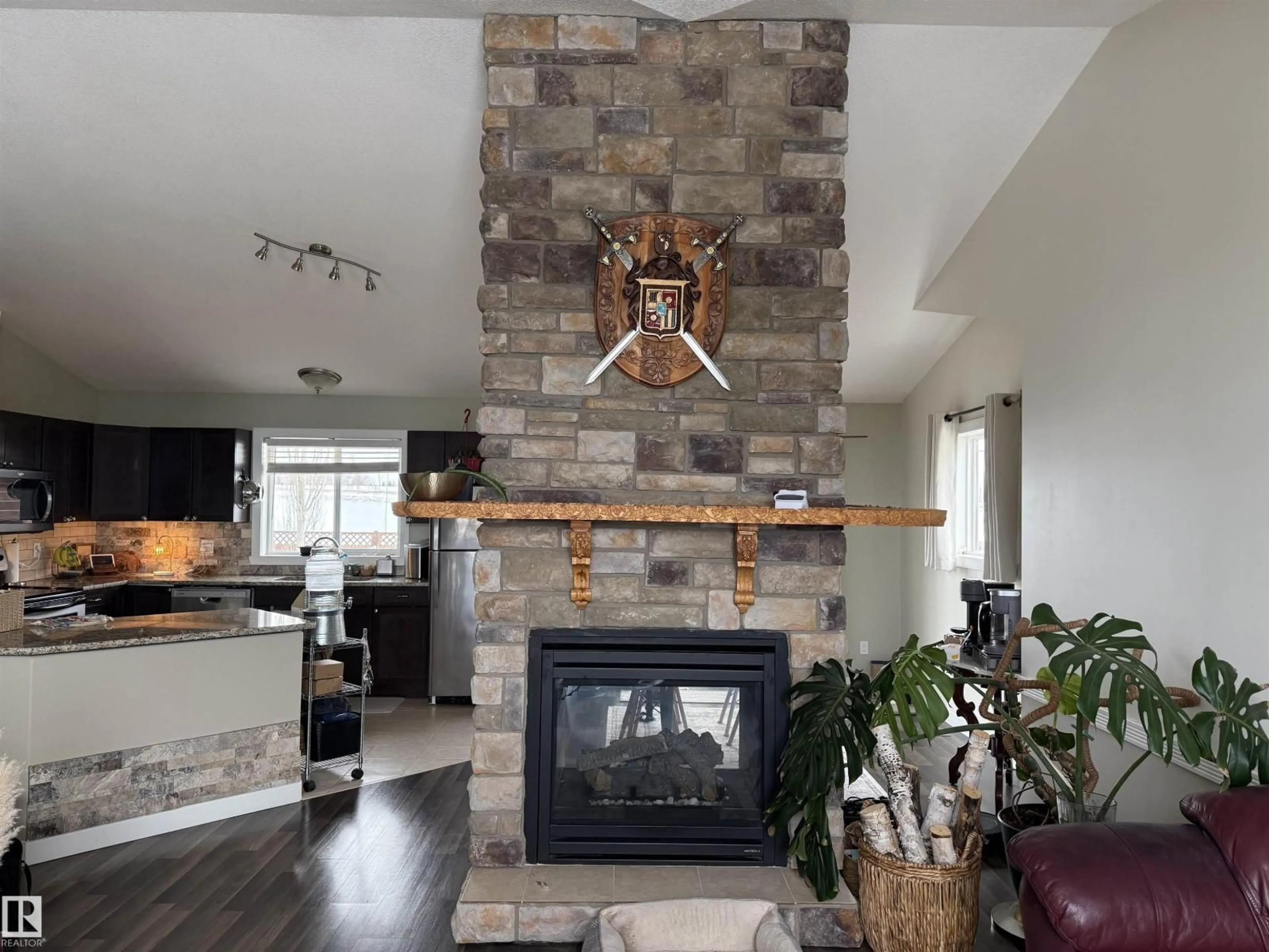 Living room with furniture, unknown for 9621 100 AVE, Lac La Biche Alberta T0A2C0