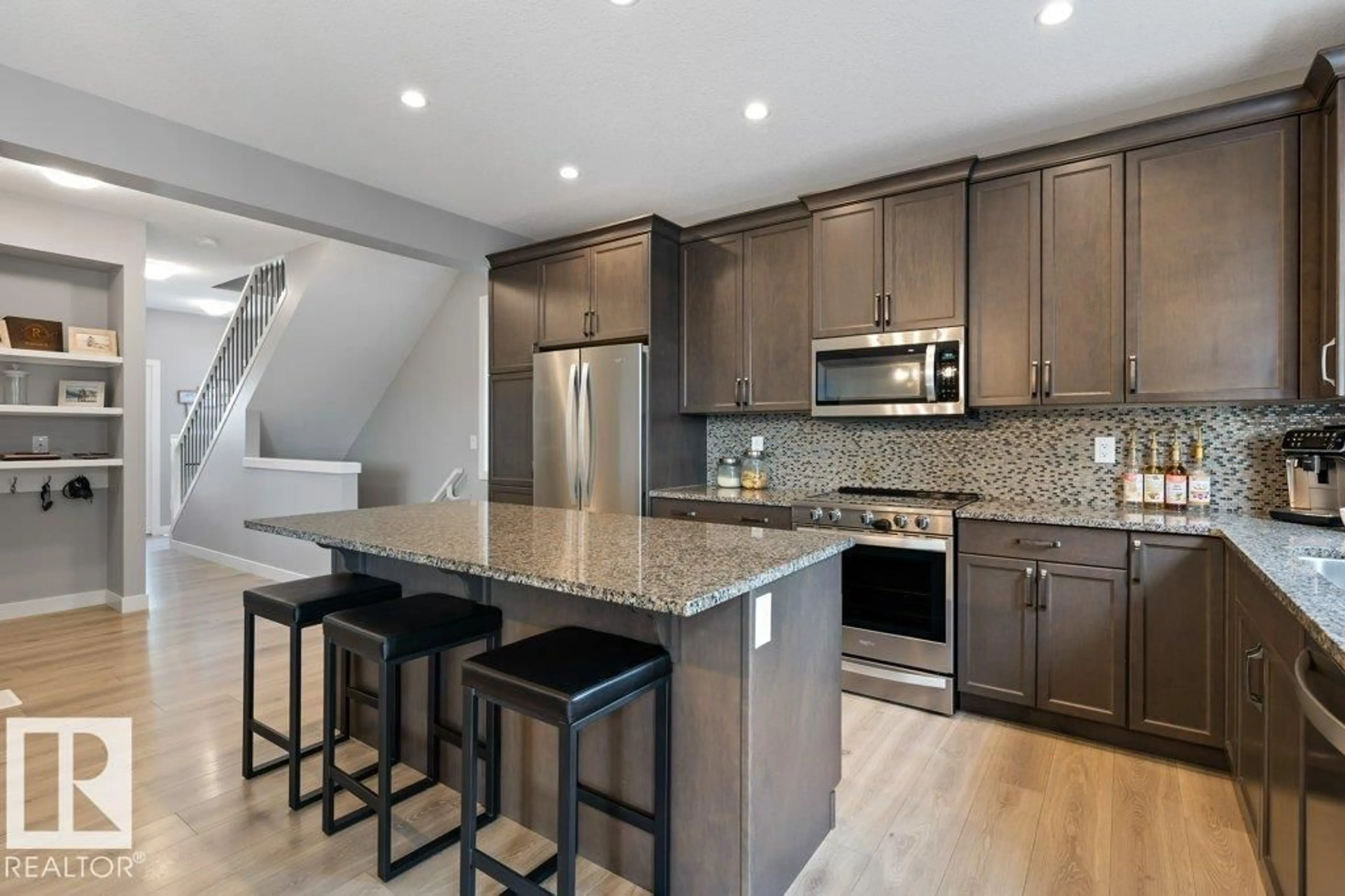 Open concept kitchen, unknown for NW - 20008 18 AV, Edmonton Alberta T6M0Y1