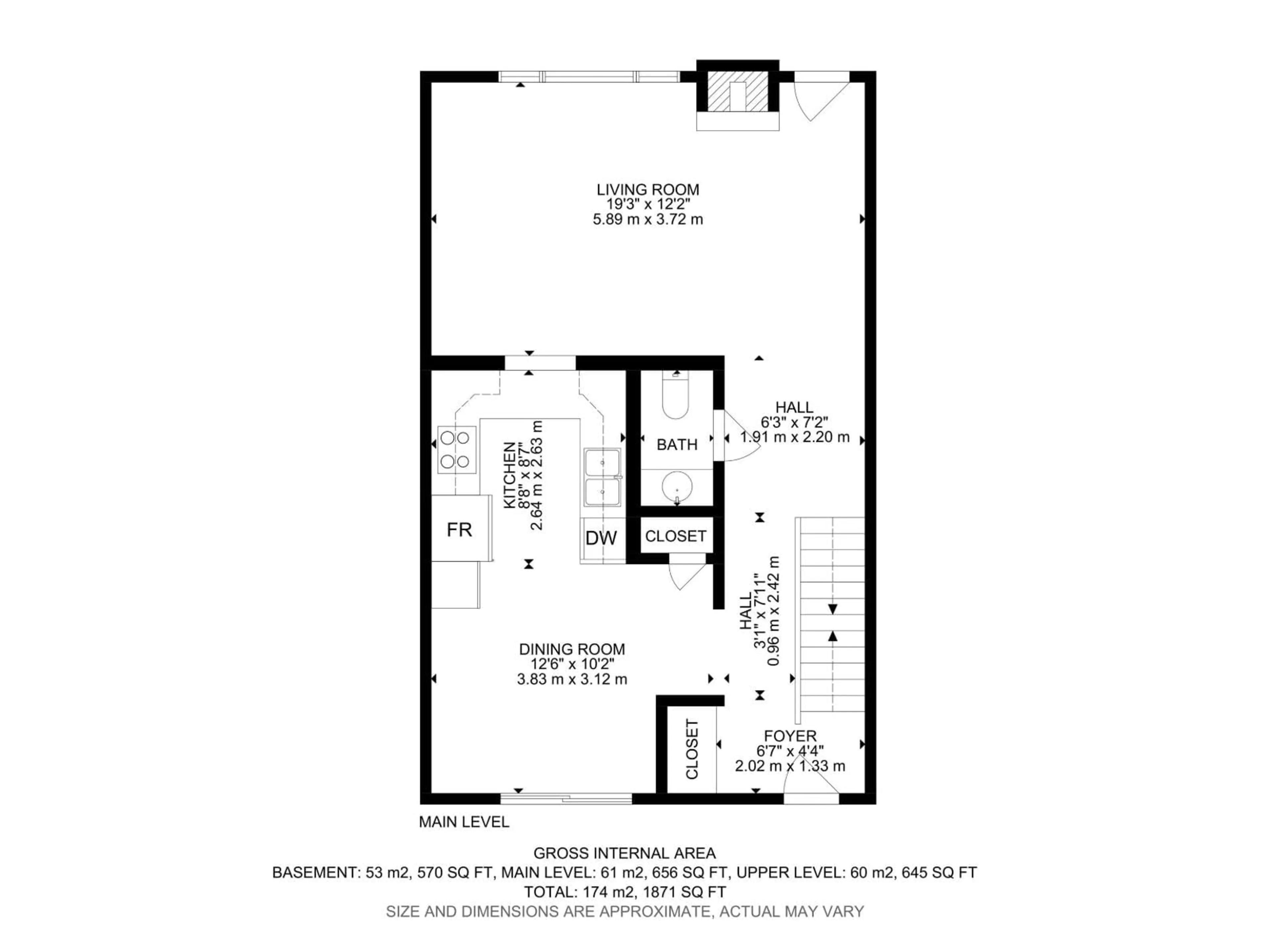 Floor plan for 4341 46 ST, Stony Plain Alberta T7Z1J5