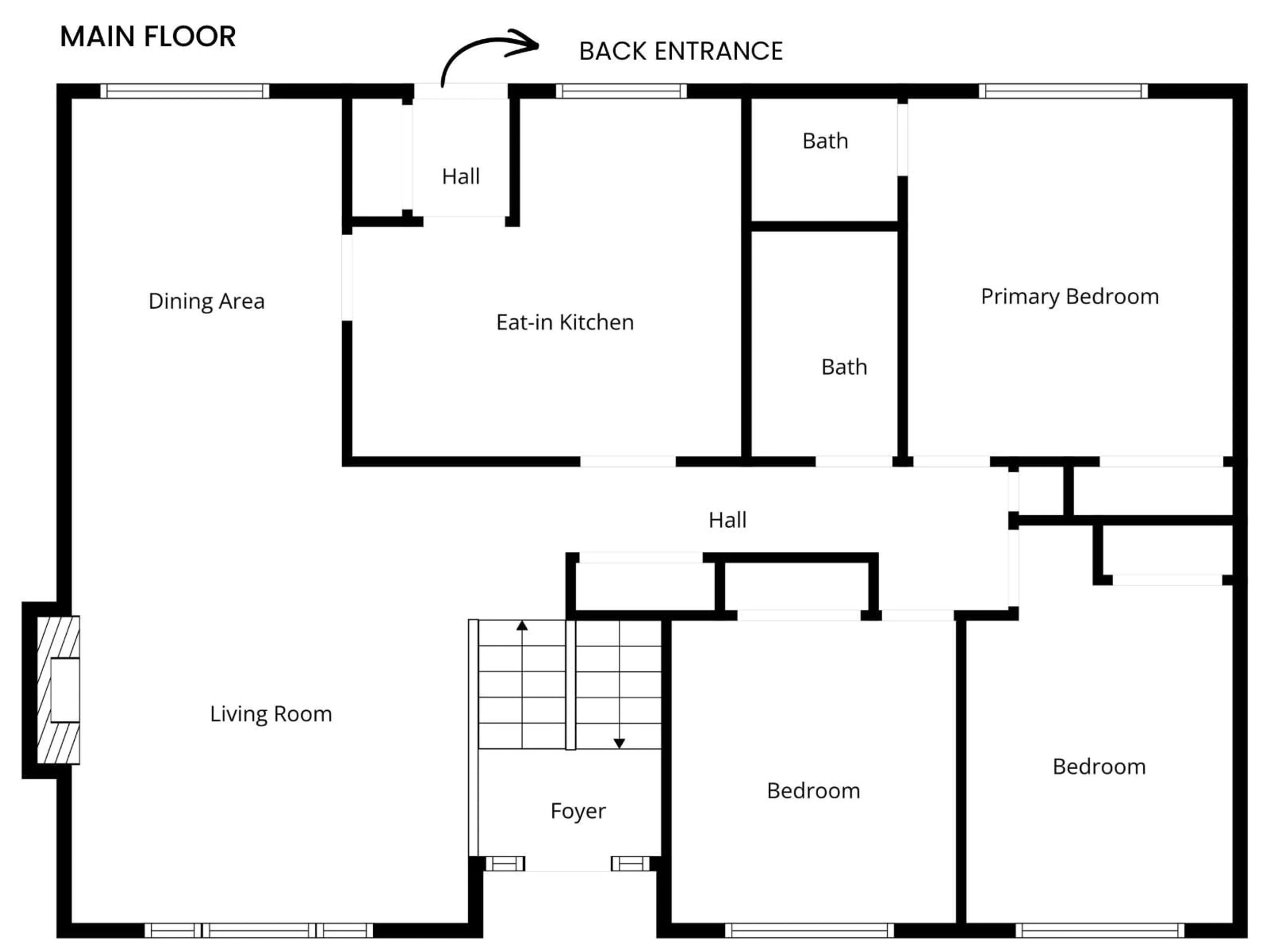 Floor plan for 4 BRUYER CR, Cold Lake Alberta T9M1E2