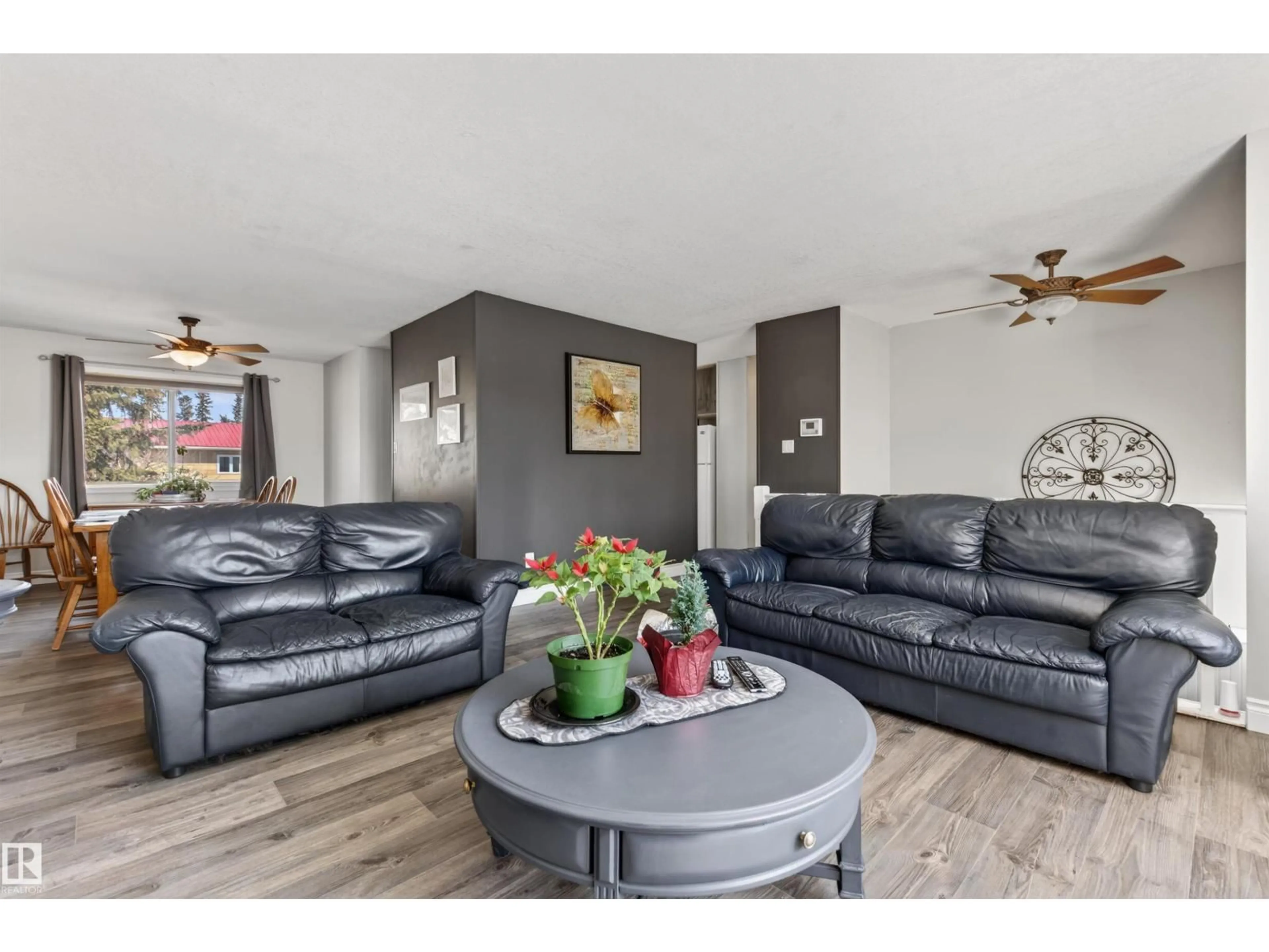 Living room with furniture, unknown for 4 BRUYER CR, Cold Lake Alberta T9M1E2