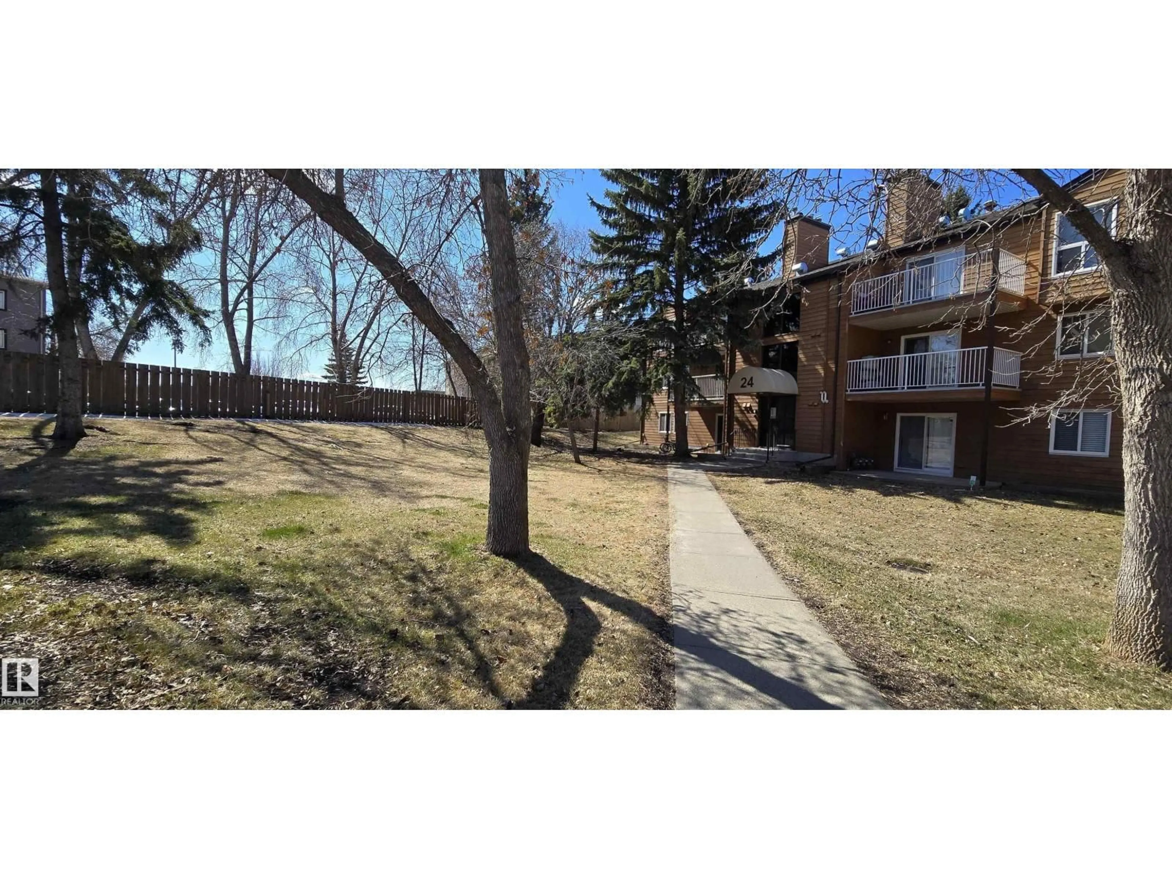 A pic from outside/outdoor area/front of a property/back of a property/a pic from drone, unknown for 24 - 202 ALPINE PL, St. Albert Alberta T8N3Y2
