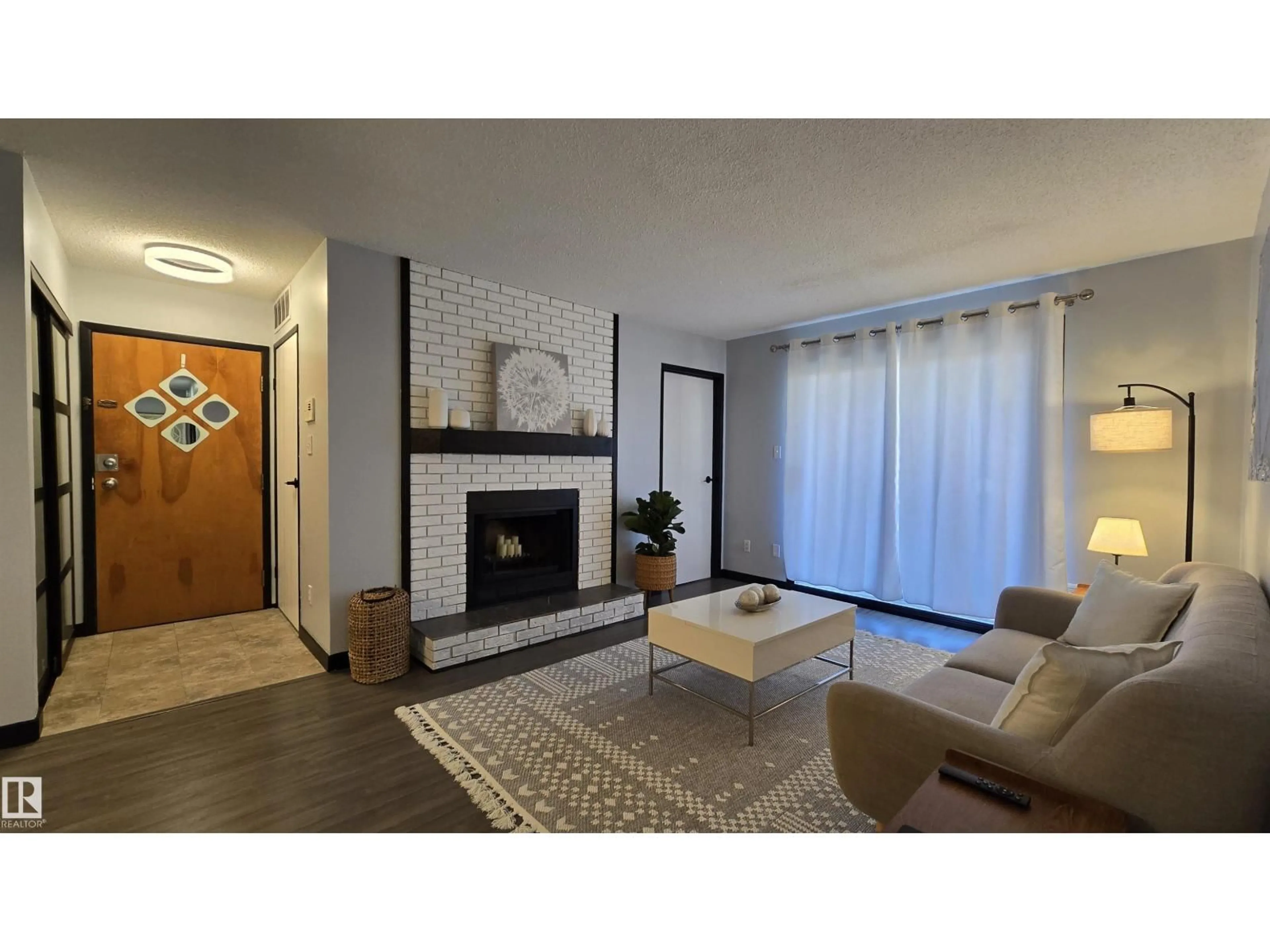 Living room with furniture, unknown for 24 - 202 ALPINE PL, St. Albert Alberta T8N3Y2