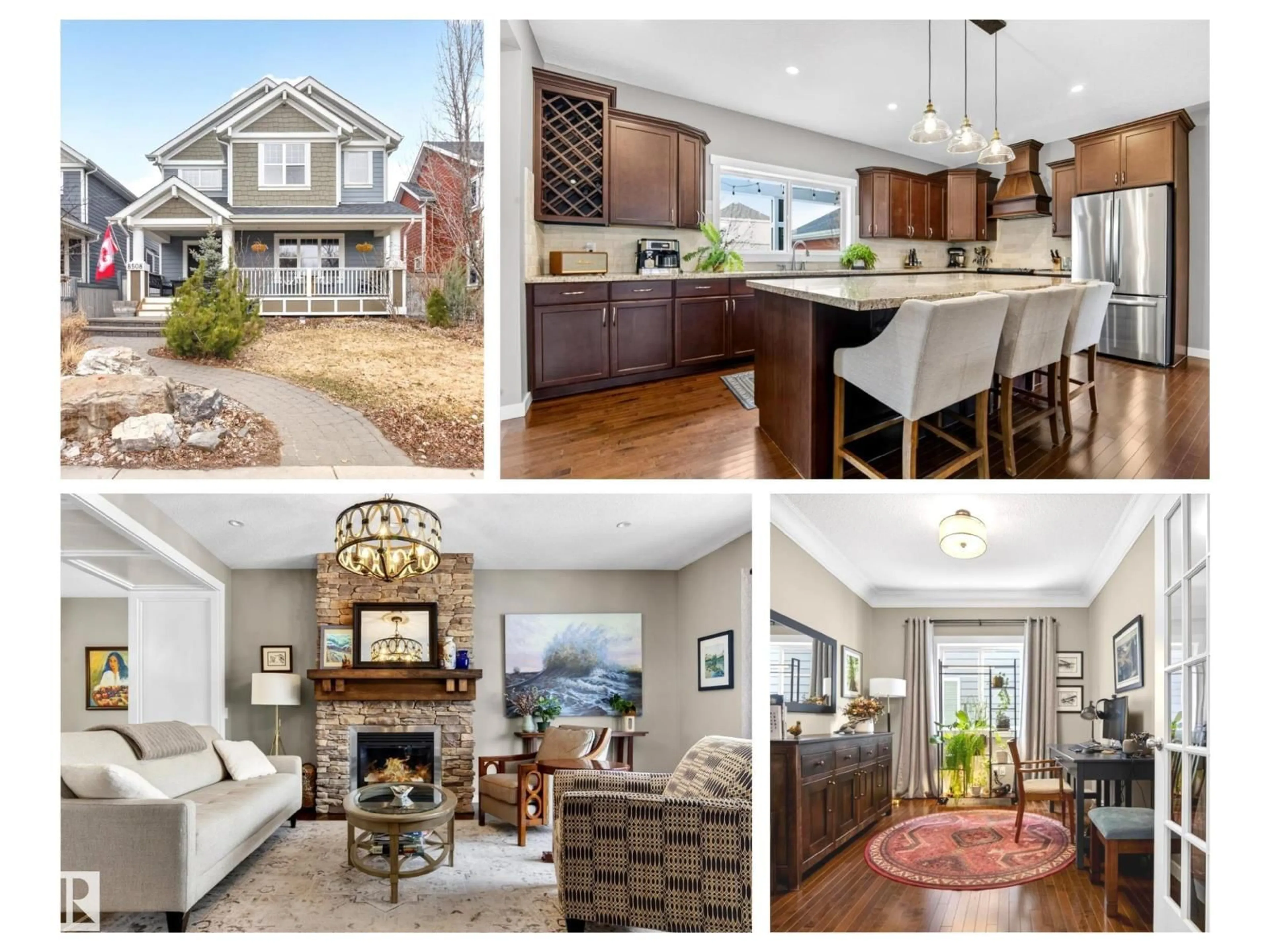 Open concept kitchen, unknown for 8508 SUMMERSIDE GRANDE BV, Edmonton Alberta T6X0J1
